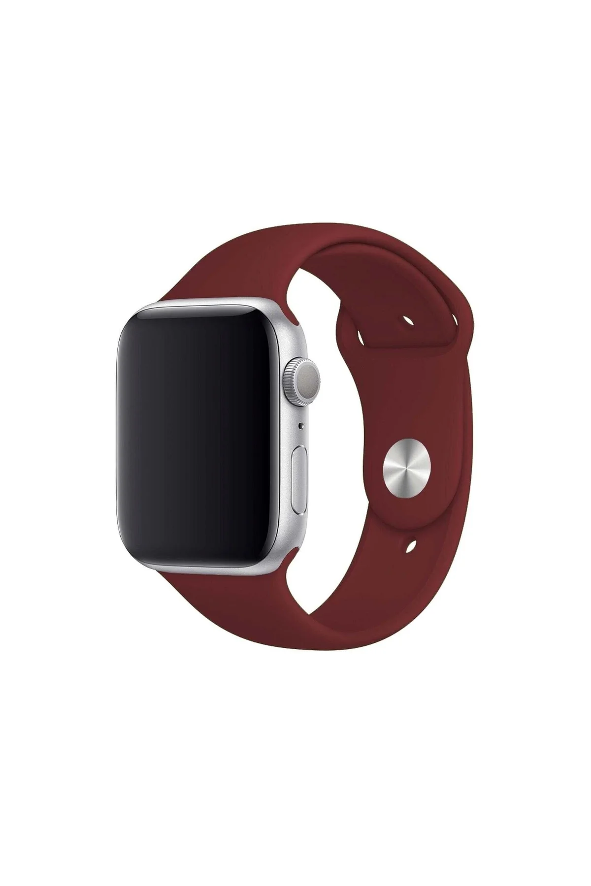 Apple Watch Uyumlu3 4 5 6 7 8 Se 42 44 45mm Kordon Kayış Klasik Kaliteli Silikon - PAZARIZ Görsel 4