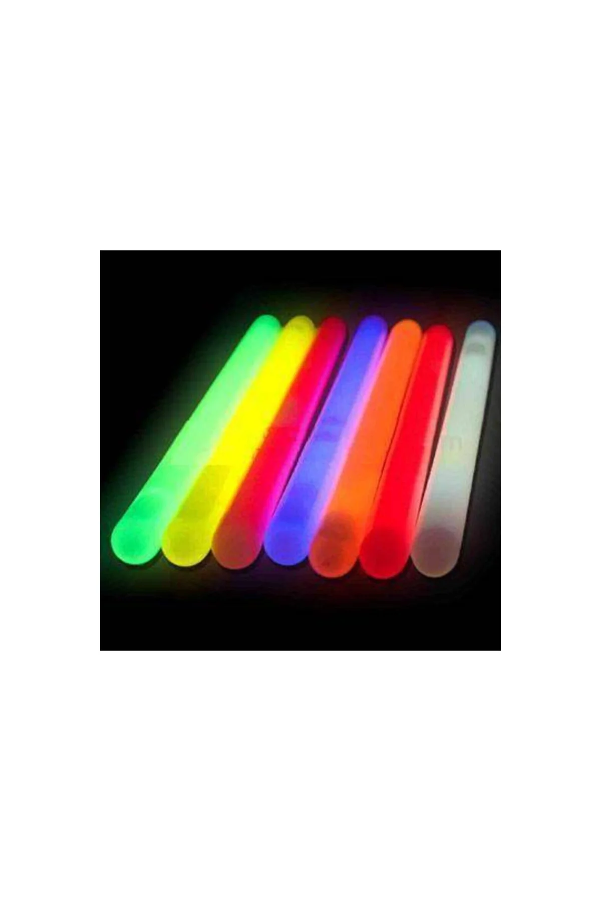 Pazariz Karanlıkta Parlayan Fosforlu Glow Stick Kalın Çubuk 20 Cm 1 Adet - PAZARIZ Görsel 2