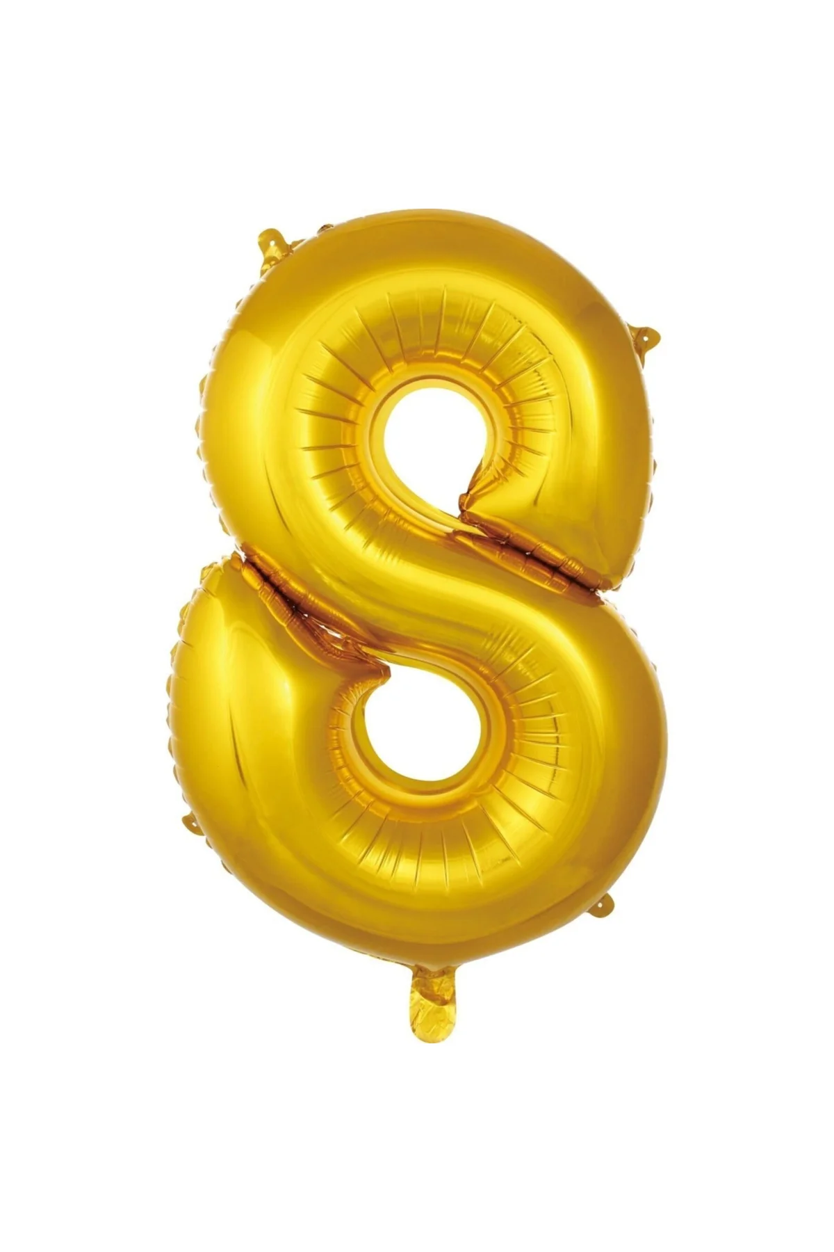 Balon 8 Rakam 76 Cm Gold Folyo Balon 34 Inc
