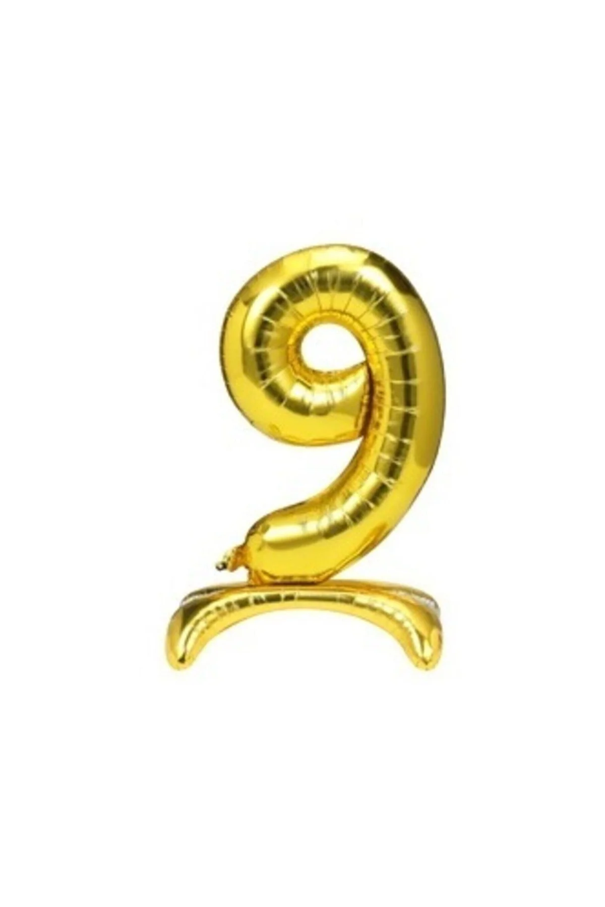 Pazariz Balon 9 Rakamı Ayaklı Folyo Balon