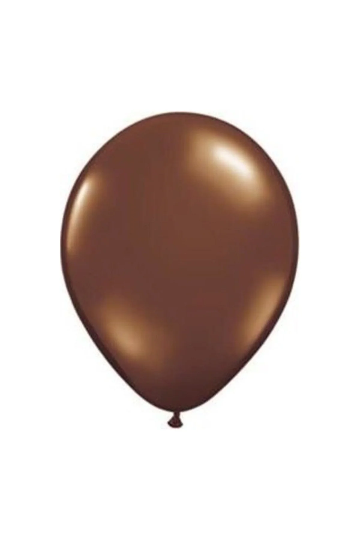 Metalik Kahverengi Balon 10'lu Paket