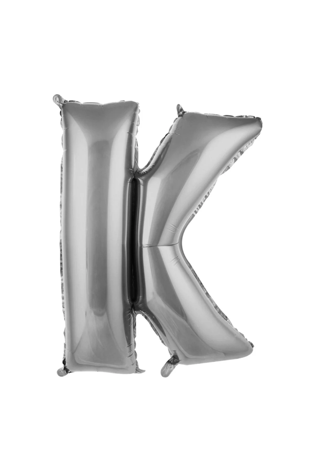 Balon K Harf 76 Cm Gümüş Folyo Balon 34 Inc