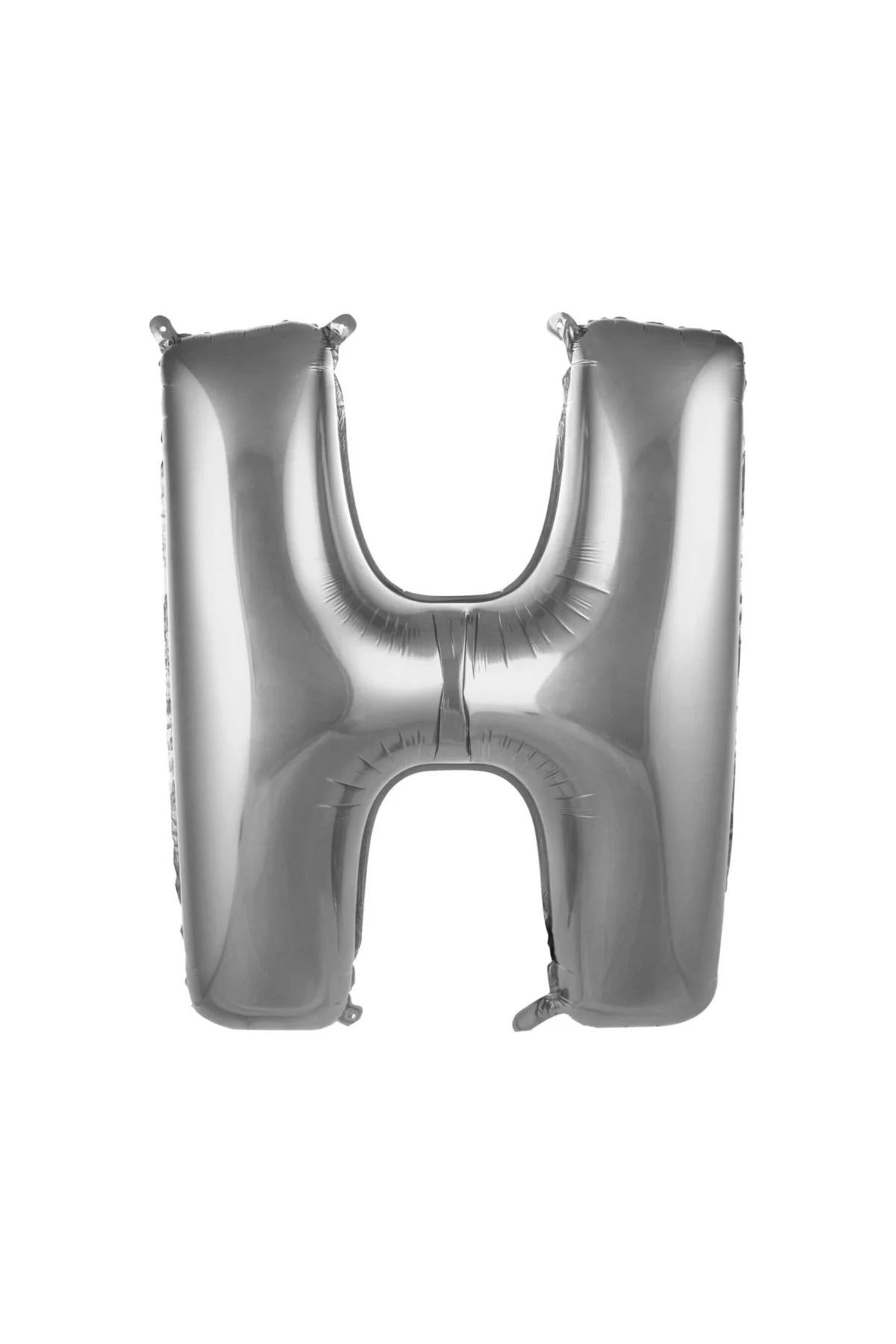 Balon H Harf 76 Cm Gümüş Folyo Balon 34 Inc