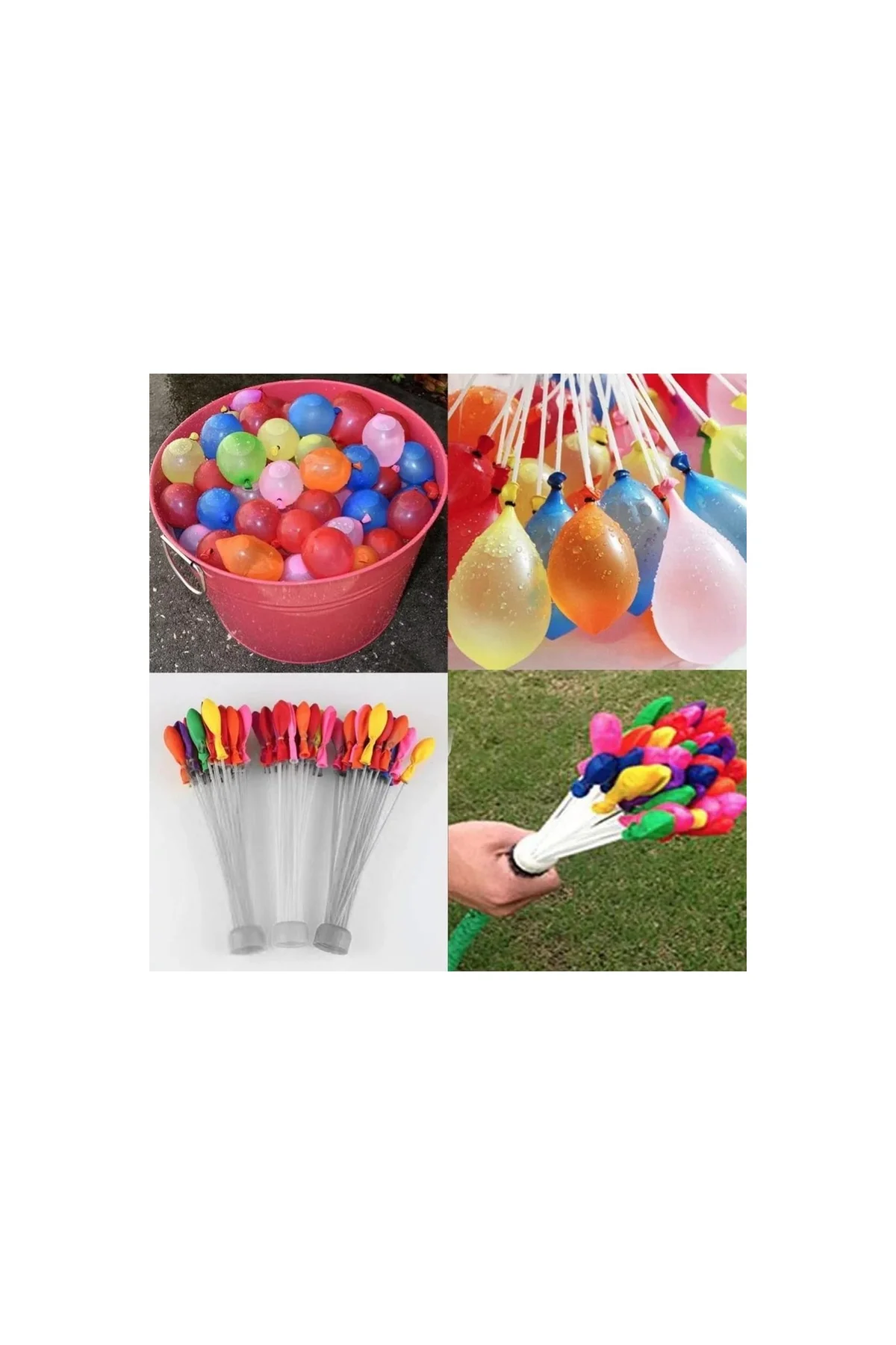 Su Balonu Yaz Plaj Partisi Su Balonu Bombası Oyuncak Balon Doldurma Aparatı 37 Ad - PAZARIZ Görsel 2