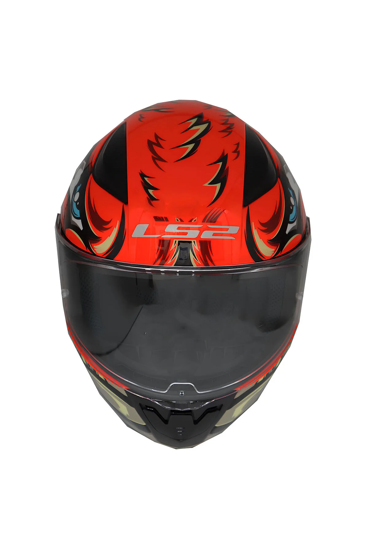 RAPID 2 SPOX KIRMIZI-GRİ MOTORCU KASKI - LS2 Görsel 5