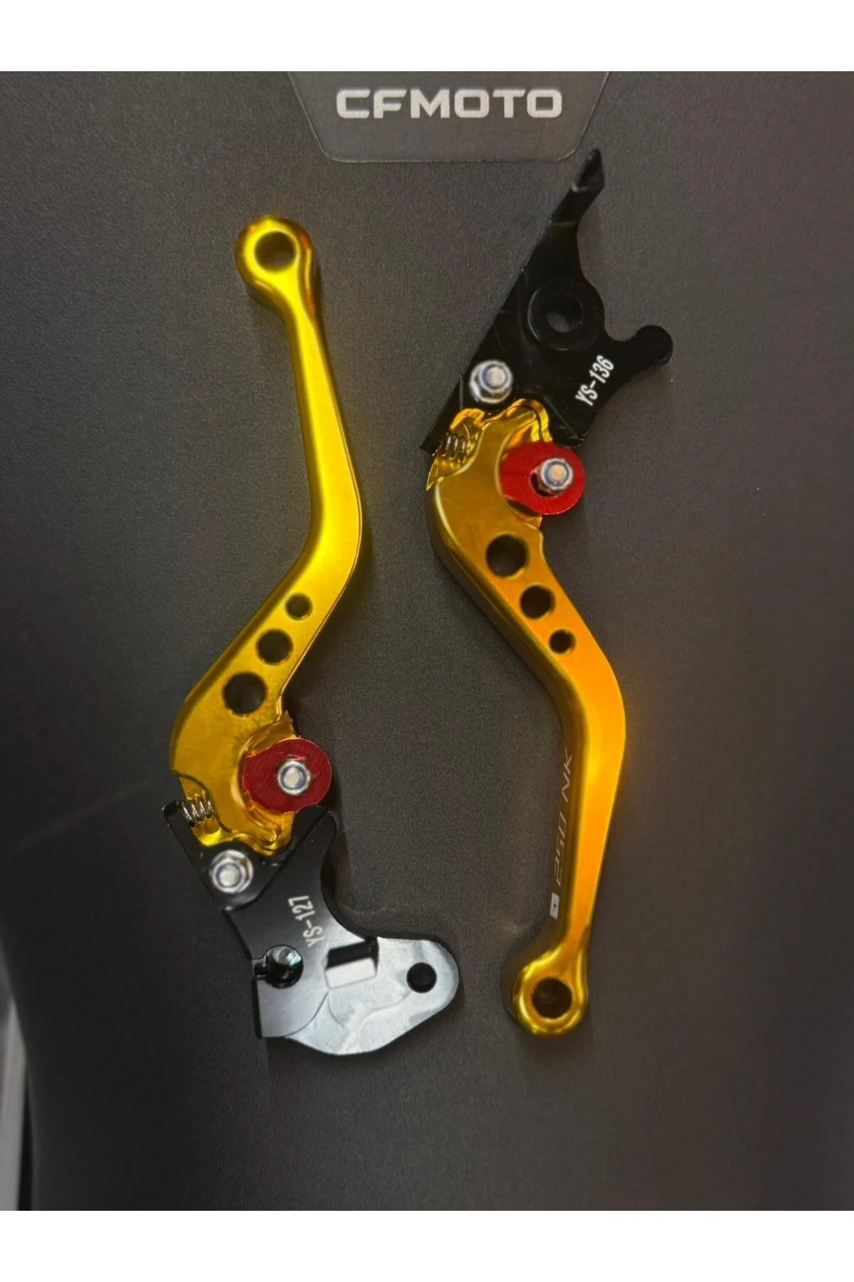 CF MOTO NK250 SPOR MANET - GOLD - WUTUTUMOTORS Görsel 5