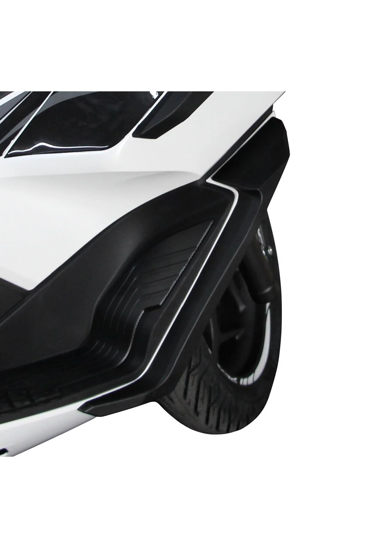 Honda PCX 125 / 150 2021-2024 Uyumlu Alt Bacak Koruma Siyah - GP KOMPOZİT Görsel 4