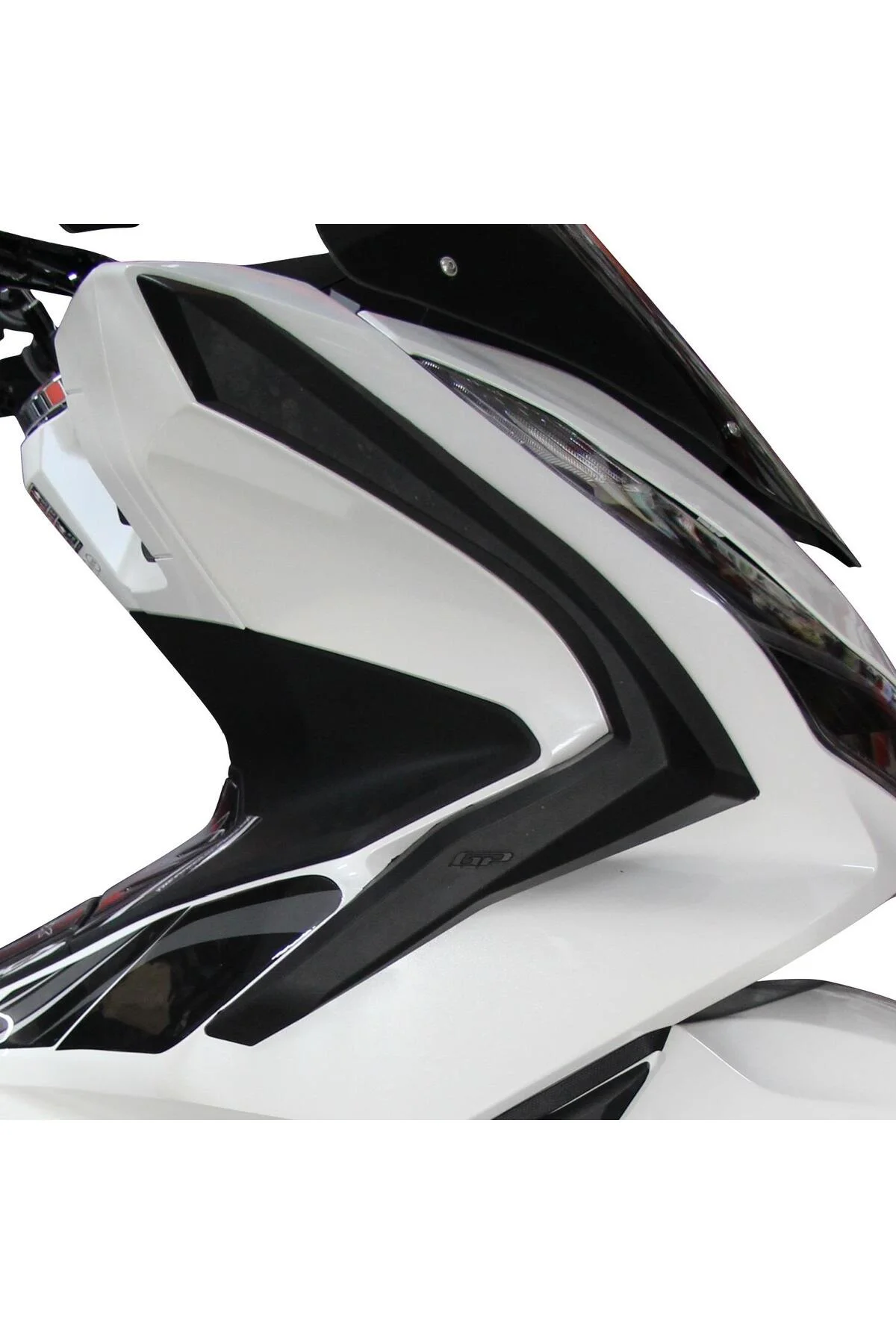 Honda PCX 125 / 150 2021-2024 Uyumlu Üst Bacak Koruma Siyah - GP KOMPOZİT Görsel 2