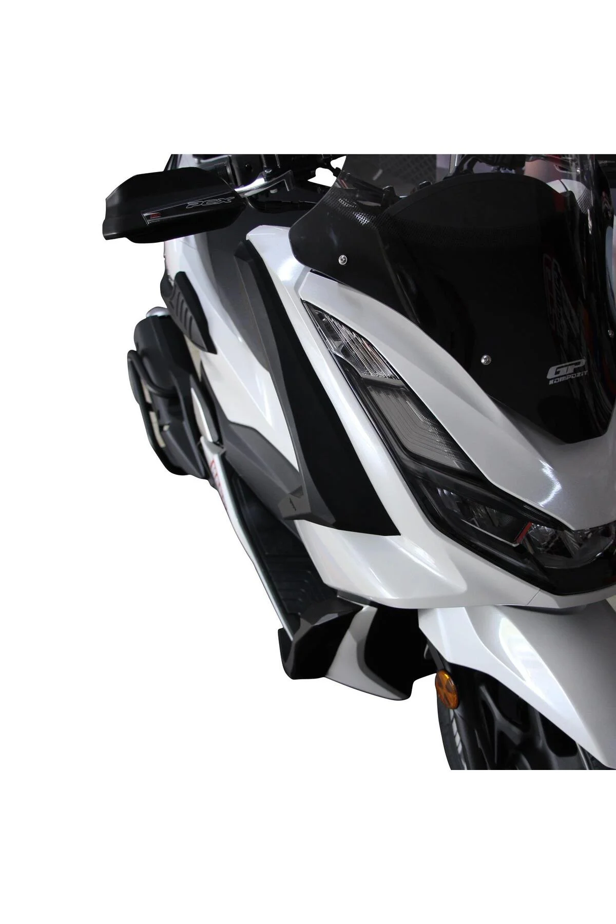 Honda PCX 125 / 150 2021-2024 Uyumlu Üst Bacak Koruma Siyah - GP KOMPOZİT Görsel 4