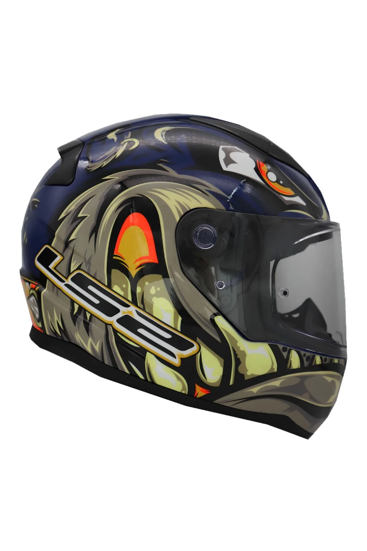 RAPID 2 SPOX MAVİ-GRİ KASK - LS2 Görsel 4