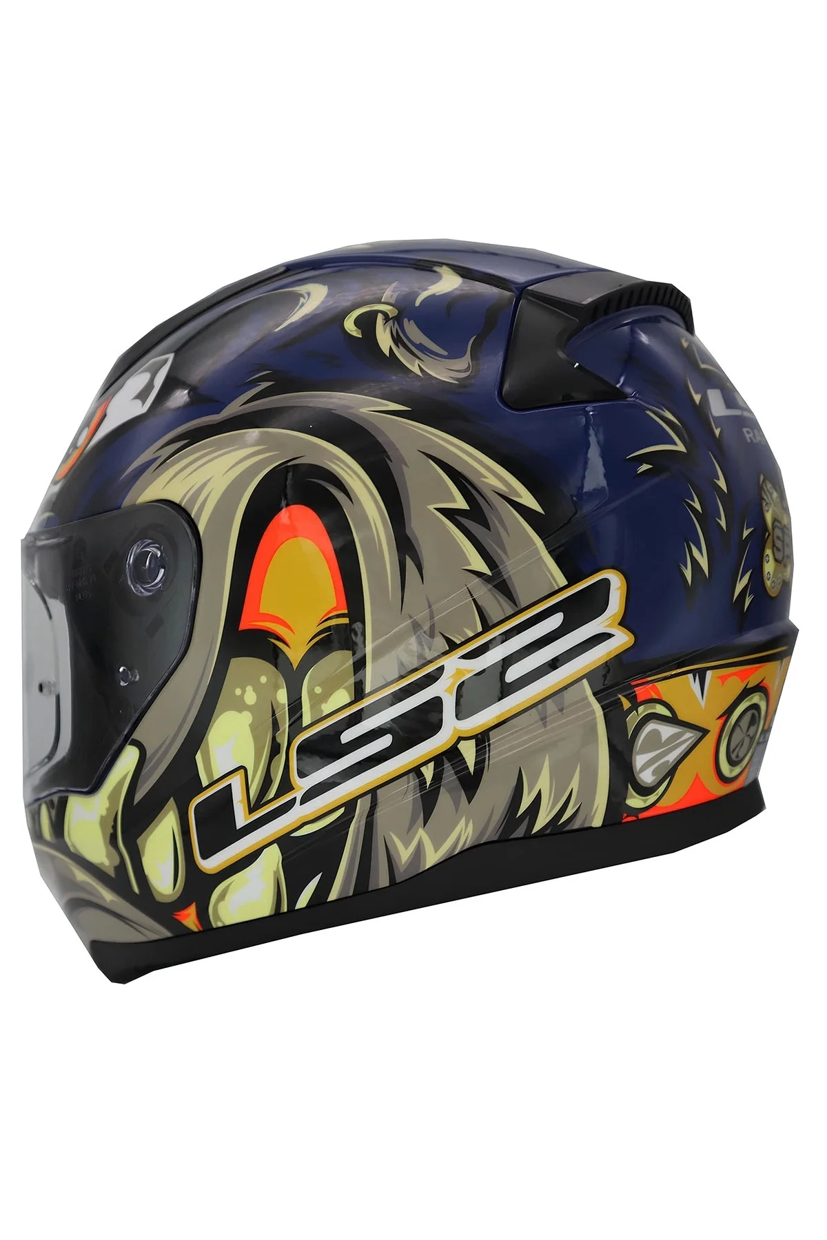 RAPID 2 SPOX MAVİ-GRİ KASK - LS2 Görsel 3