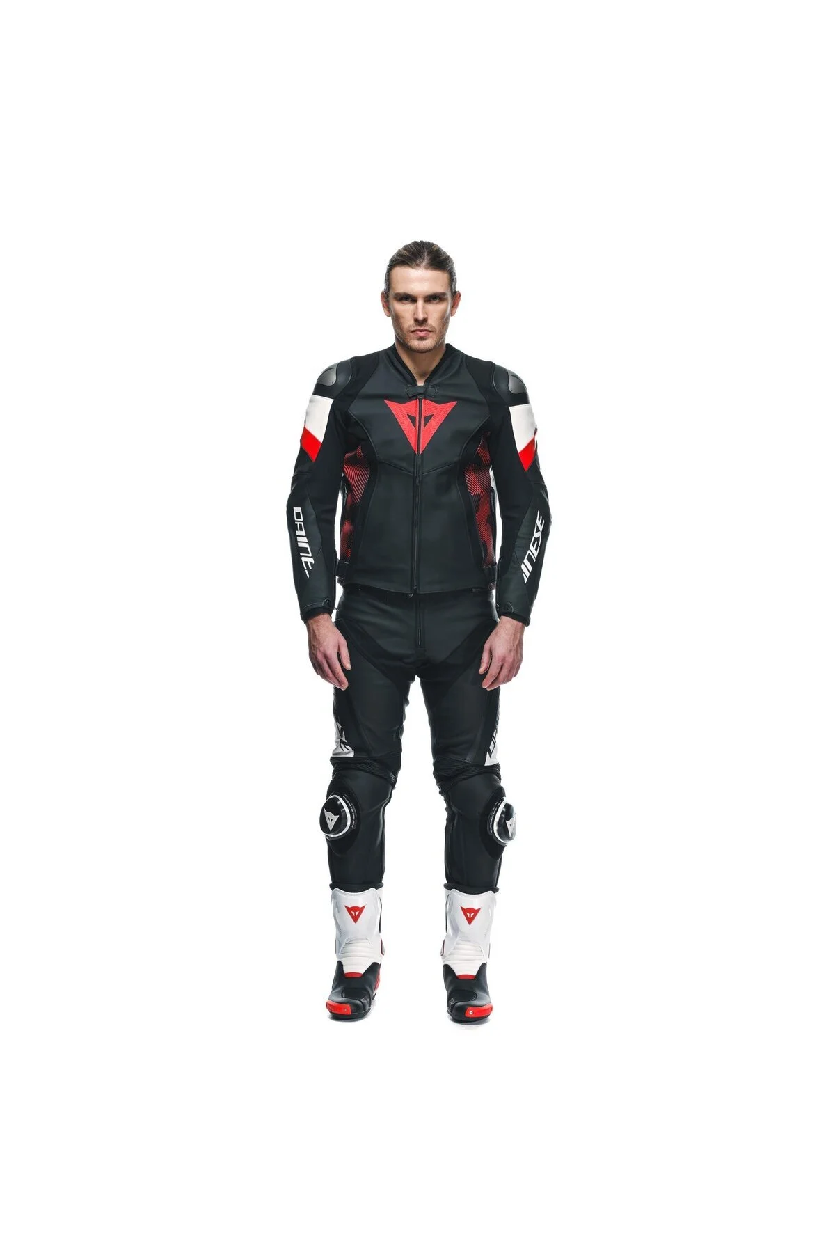Avro 5 Blk Red Lava White Deri Mont - Dainese Görsel 3