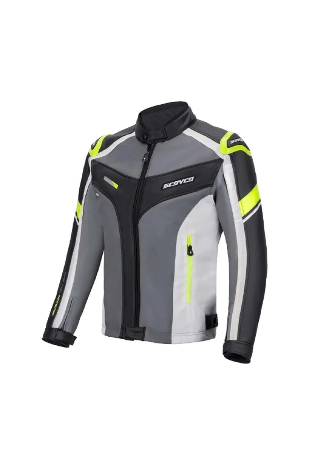 JK 152 4 Mevsim Motosiklet Montu - Neon Sarı