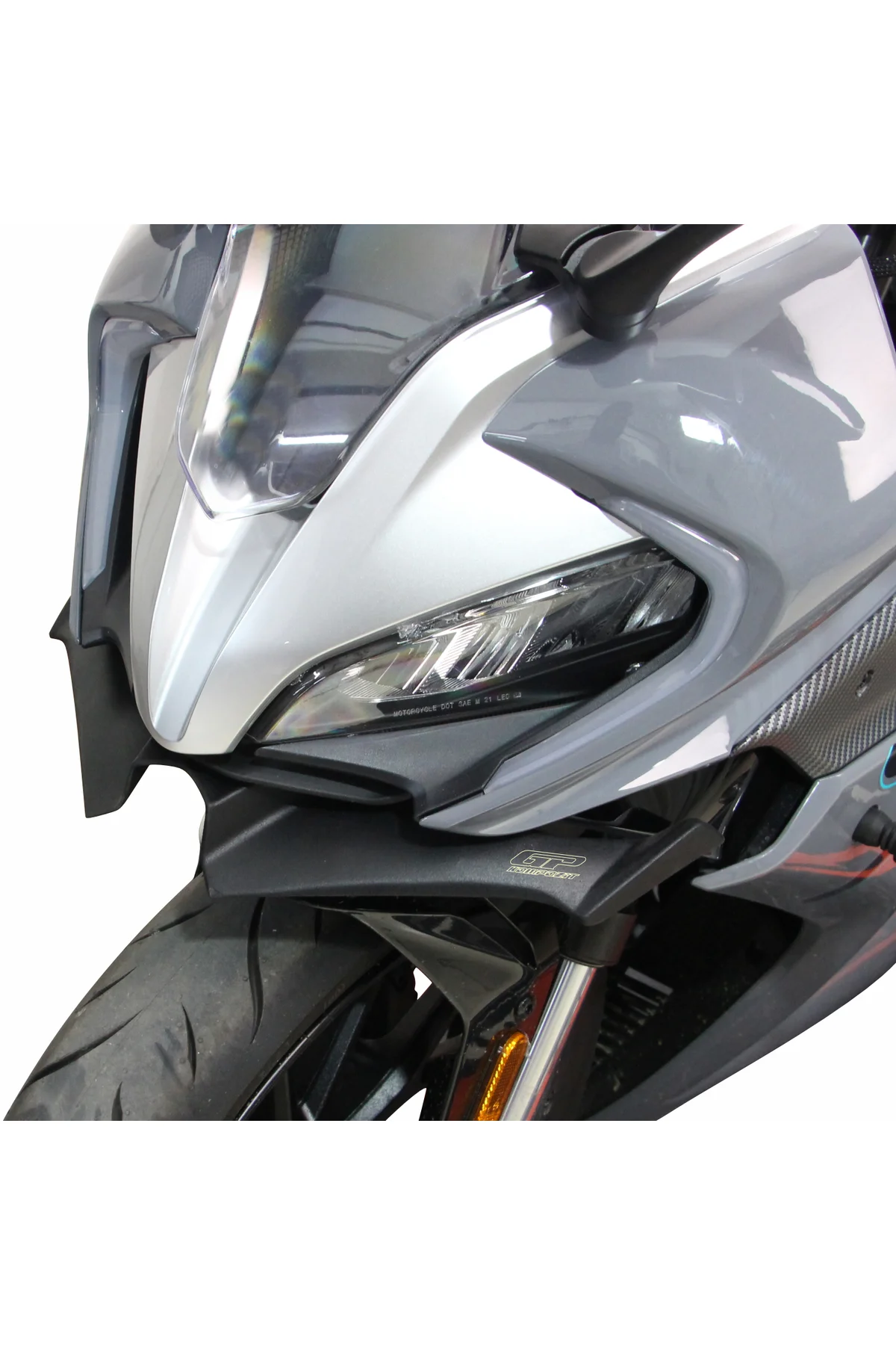 CF Moto 250 SR 2020-2024 Uyumlu Winglet Siyah - GP KOMPOZİT Görsel 4