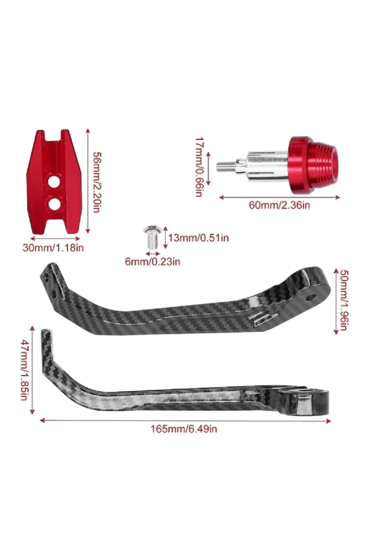 Universal Manet Koruma E1 Kırmızı - WUTUTUMOTORS Görsel 4