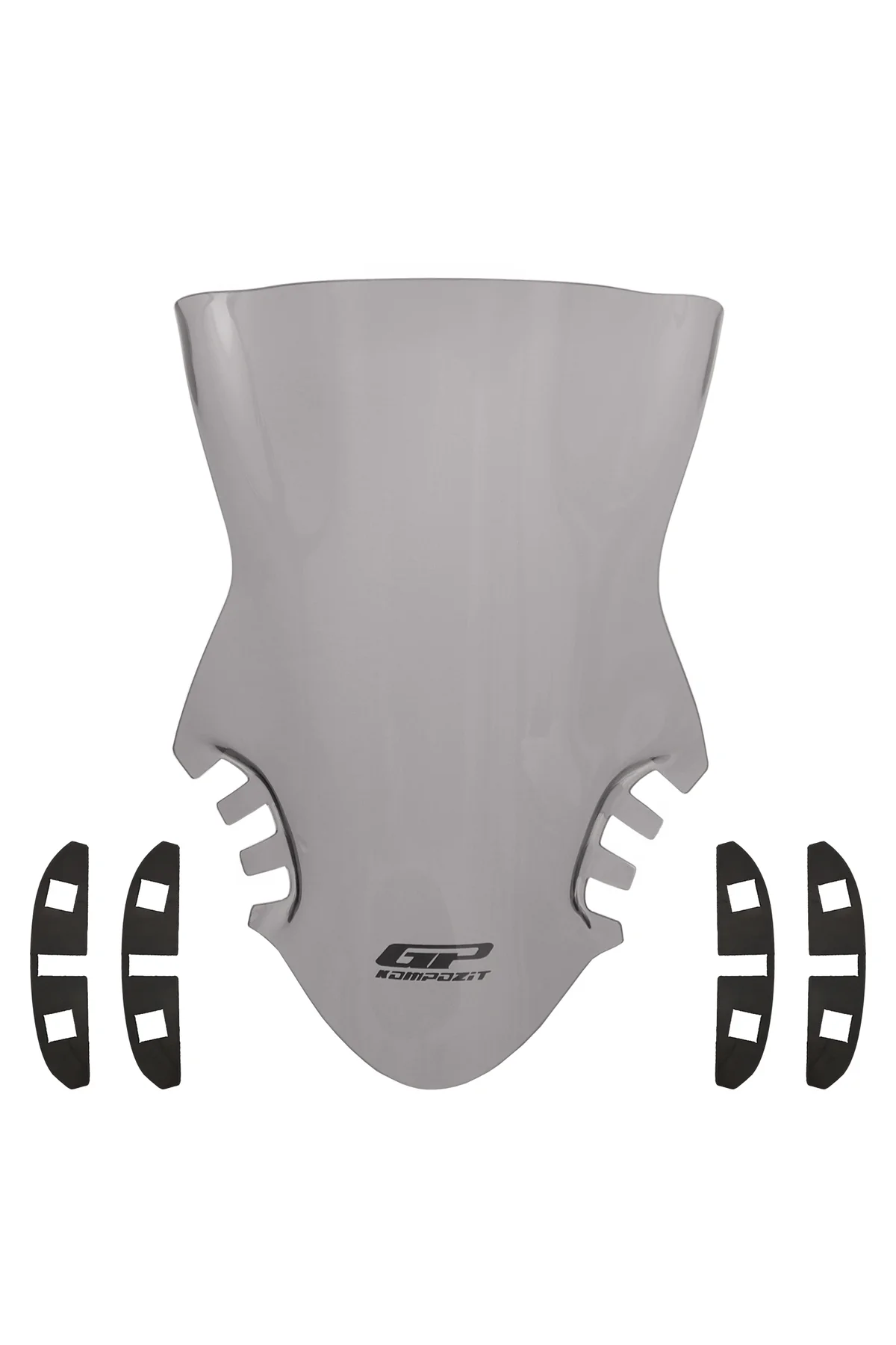 GP Kompozit CF Moto 450 SR 2023-2024 Uyumlu Ön Cam Füme 39 cm - GP KOMPOZİT Görsel 3