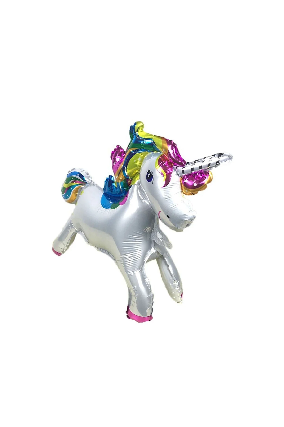 Unicorn Mini Ayakta Folyo Balon 60x67 Cm - PAZARIZ Görsel 2