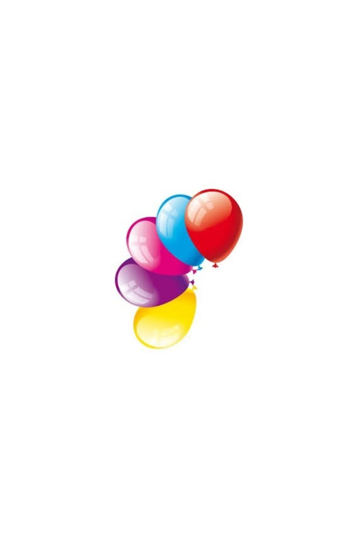 Balon 20 Adet Balon 12 Inç Metalik Parti Pazarizme Karışık Renk ( 25 Cm * 30 Cm)