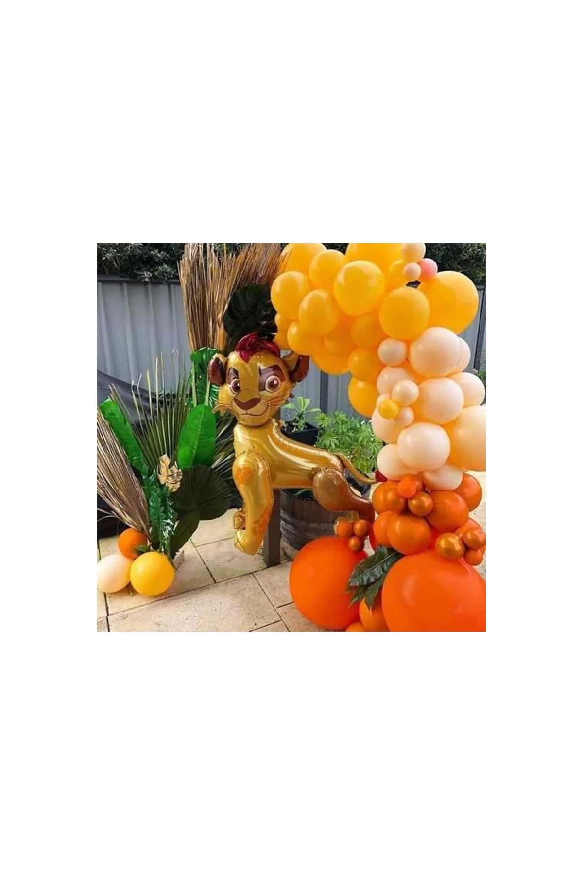 20 Adet Turuncu Renk Balon-pastel- Pastel Balon-dogum Günü Parti Balonları - PAZARIZ Görsel 4