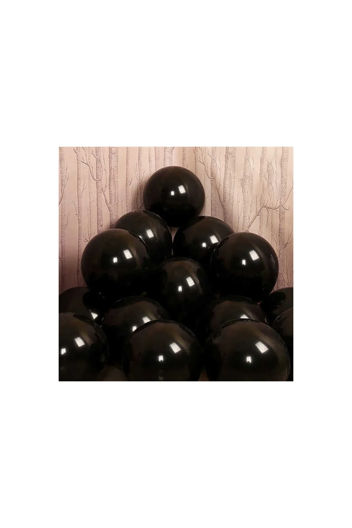 Siyah Balon 20 Adet - PAZARIZ Görsel 2
