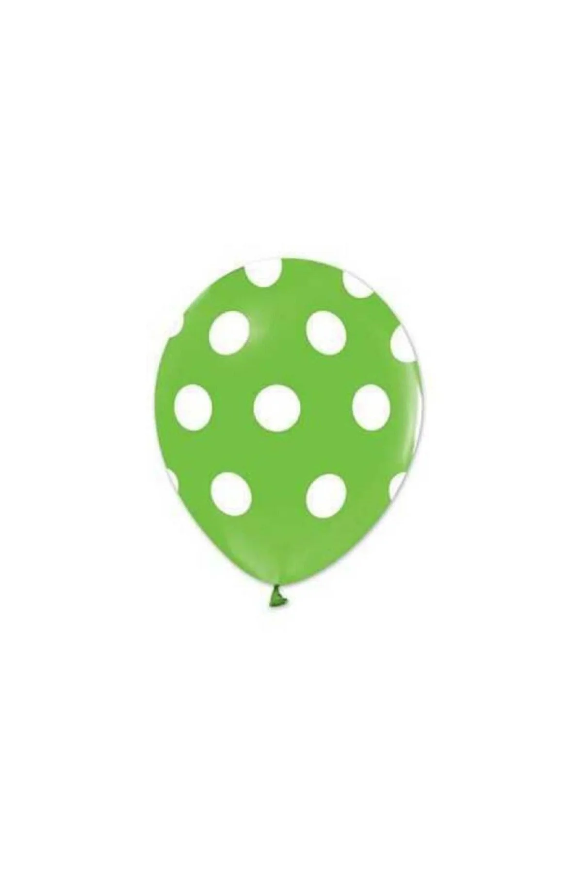 Puantiyeli Yeşil Balon 5'li Paket - PAZARIZ Görsel 2