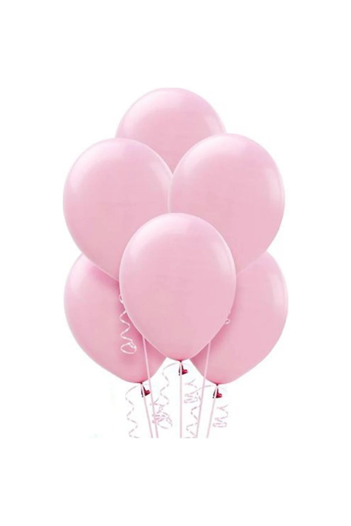Pazariz Metalik Pembe Balon 20´li Paket