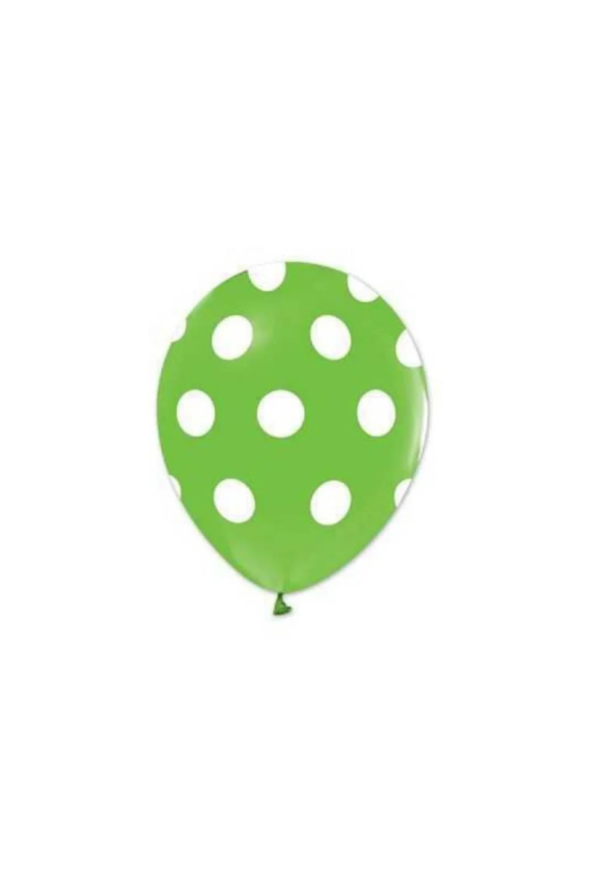 Puantiyeli Yeşil Balon 5'li Paket - PAZARIZ Görsel 2