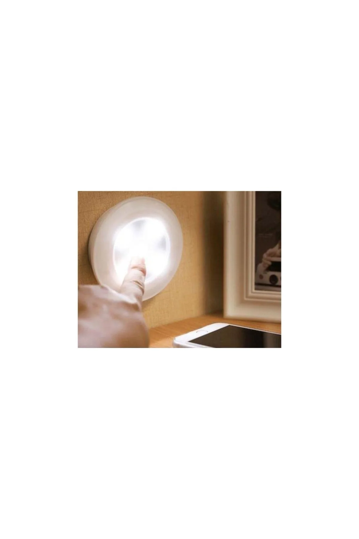 Uzaktan Kumandalı Led Spot Lamba Güçlü Işık 3'lü Set