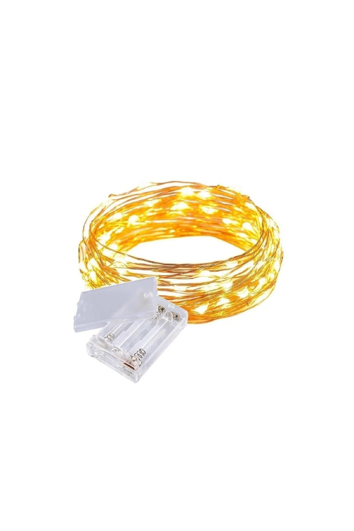 Peri Led Yılbaşı Kamp Parti Led Işık 10 Metre (SARI)