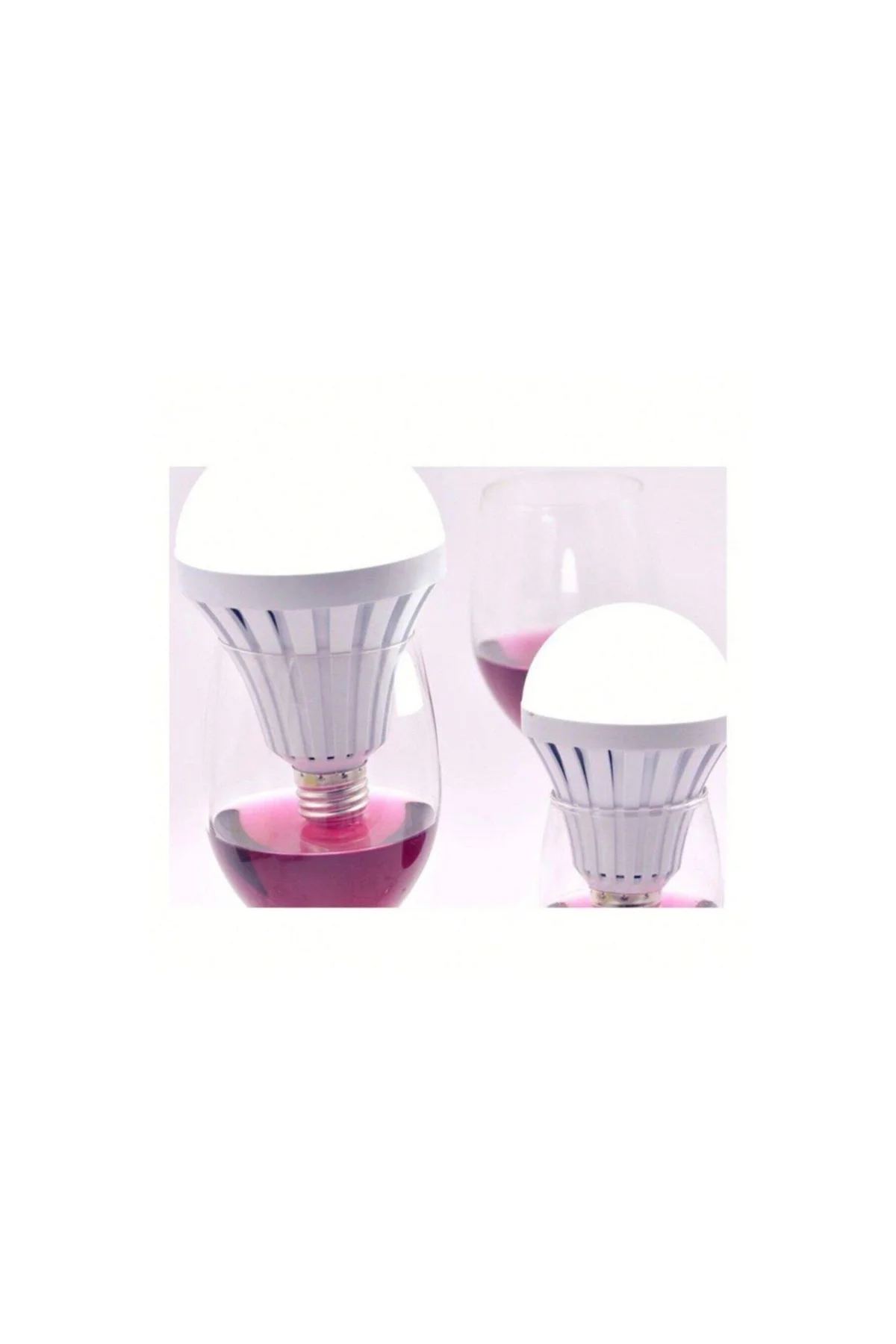 Şarjlı Led Ampul 9 Watt Beyaz Işık Acil Durum Aydınlatma - PAZARIZ Görsel 2