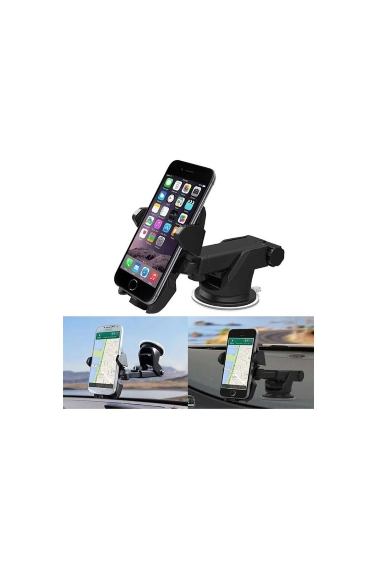 Araç Içi Uyumlu Telefon Tutucu siyah