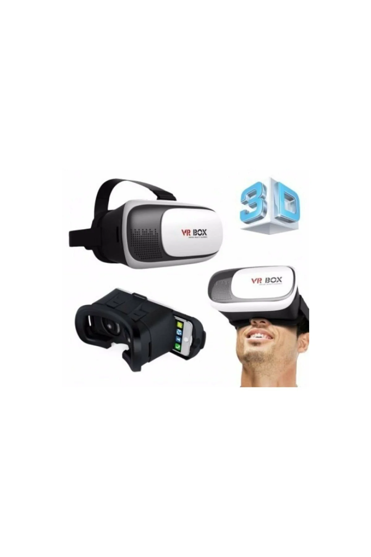 2 Sanal Gerçeklik Gözlüğü 3d Gözlük - PAZARIZ Görsel 3