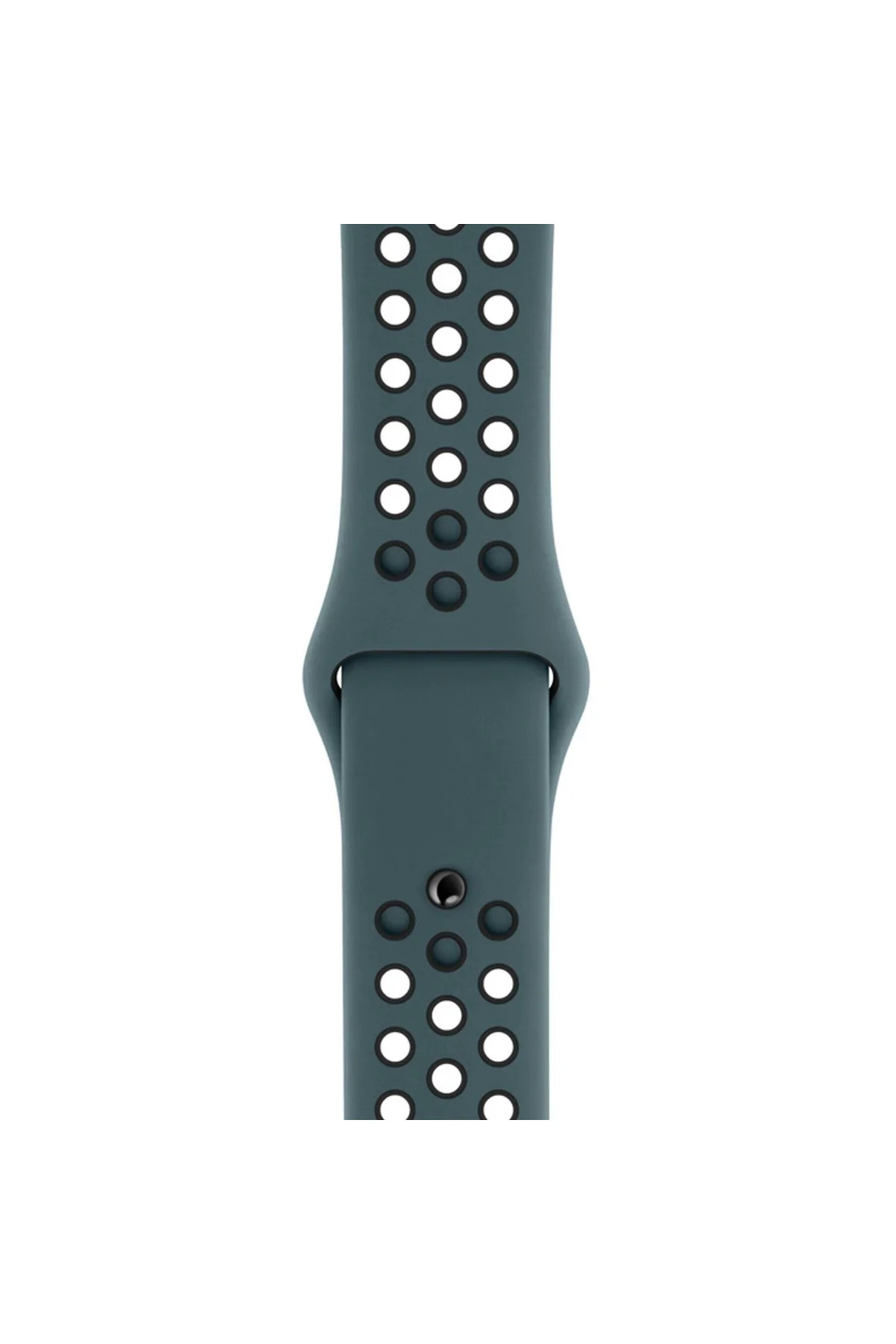 Watch Uyumlu 42-44-45 Mm Uyumlu A Kalite Bileklik Spor Band Delikli Kordon Koyu Yeşil