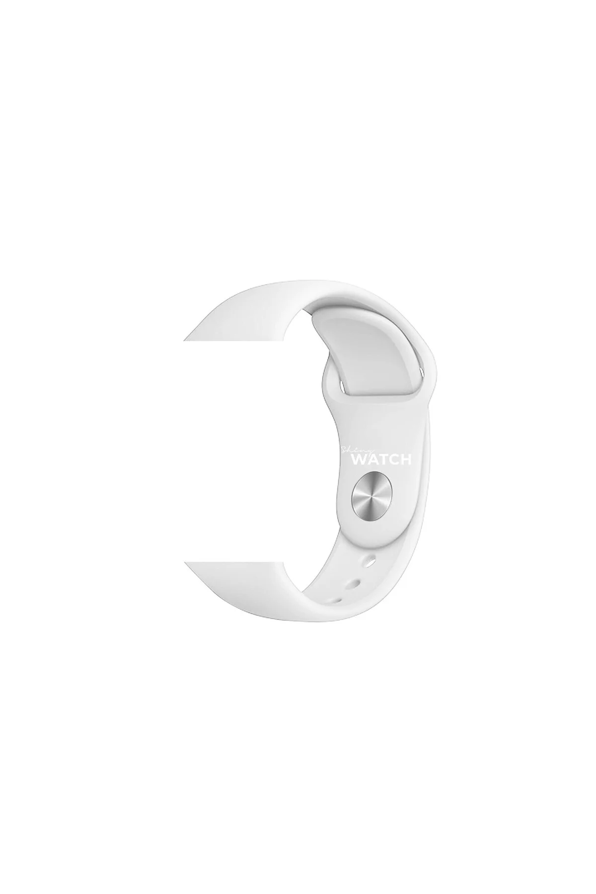 Apple Watch Uyumluspor Silikon Kordon 42/44mm Beyaz
