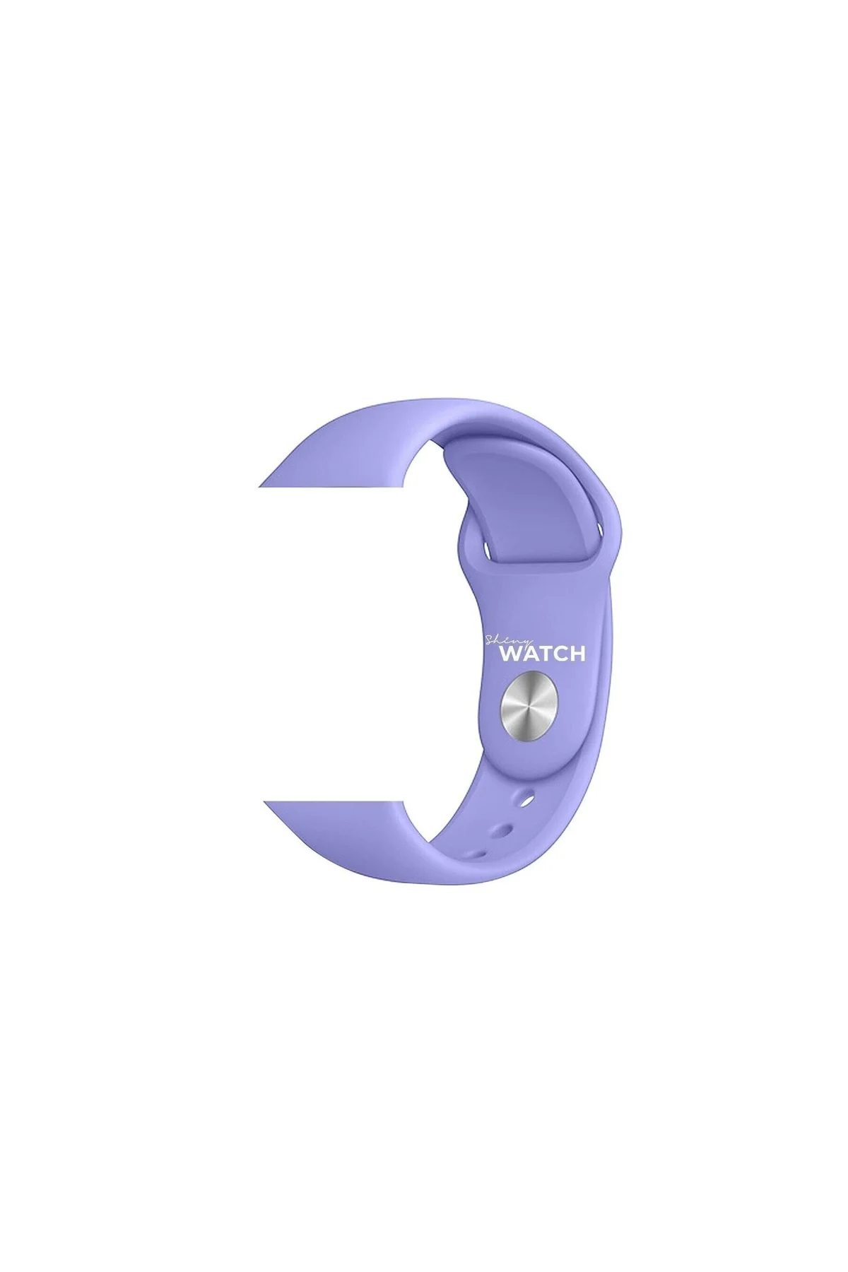 Apple Watch Uyumluspor Silikon Kordon 42/44mm Lila