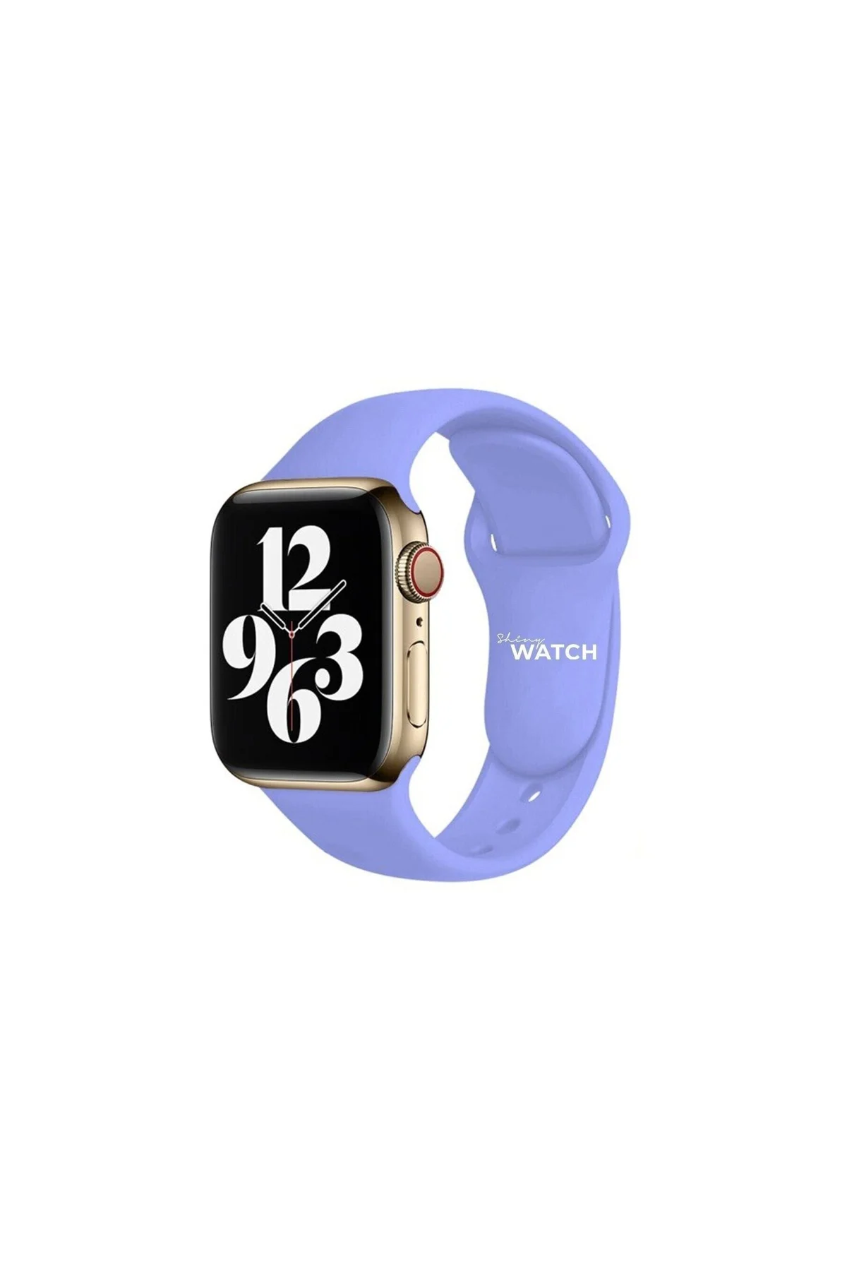 Apple Watch Uyumluspor Silikon Kordon 42/44mm Lila - PAZARIZ Görsel 2
