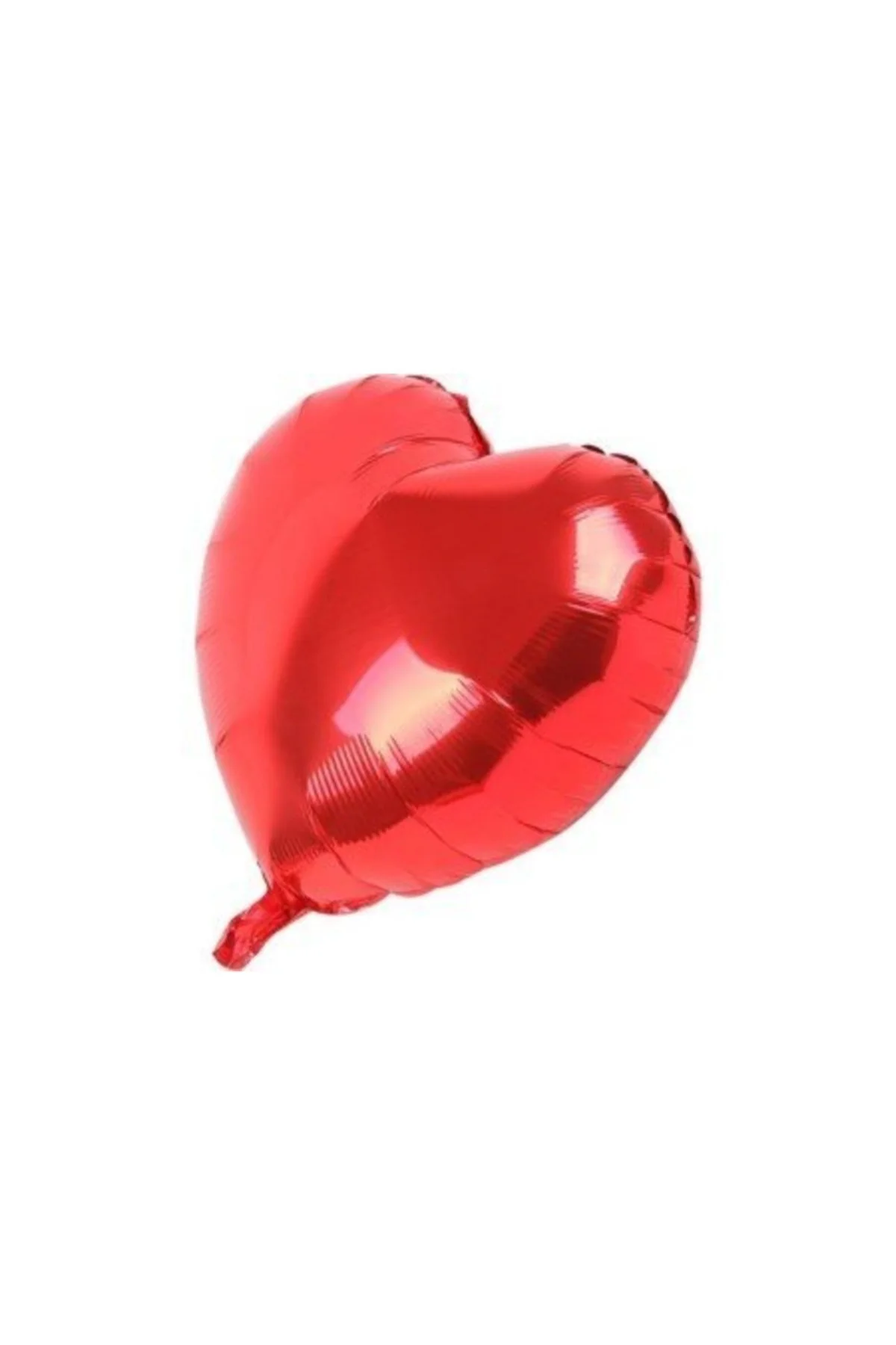 Pazariz Kalp Balon Folyo Kırmızı 45 Cm 18 Inç 50 Adet