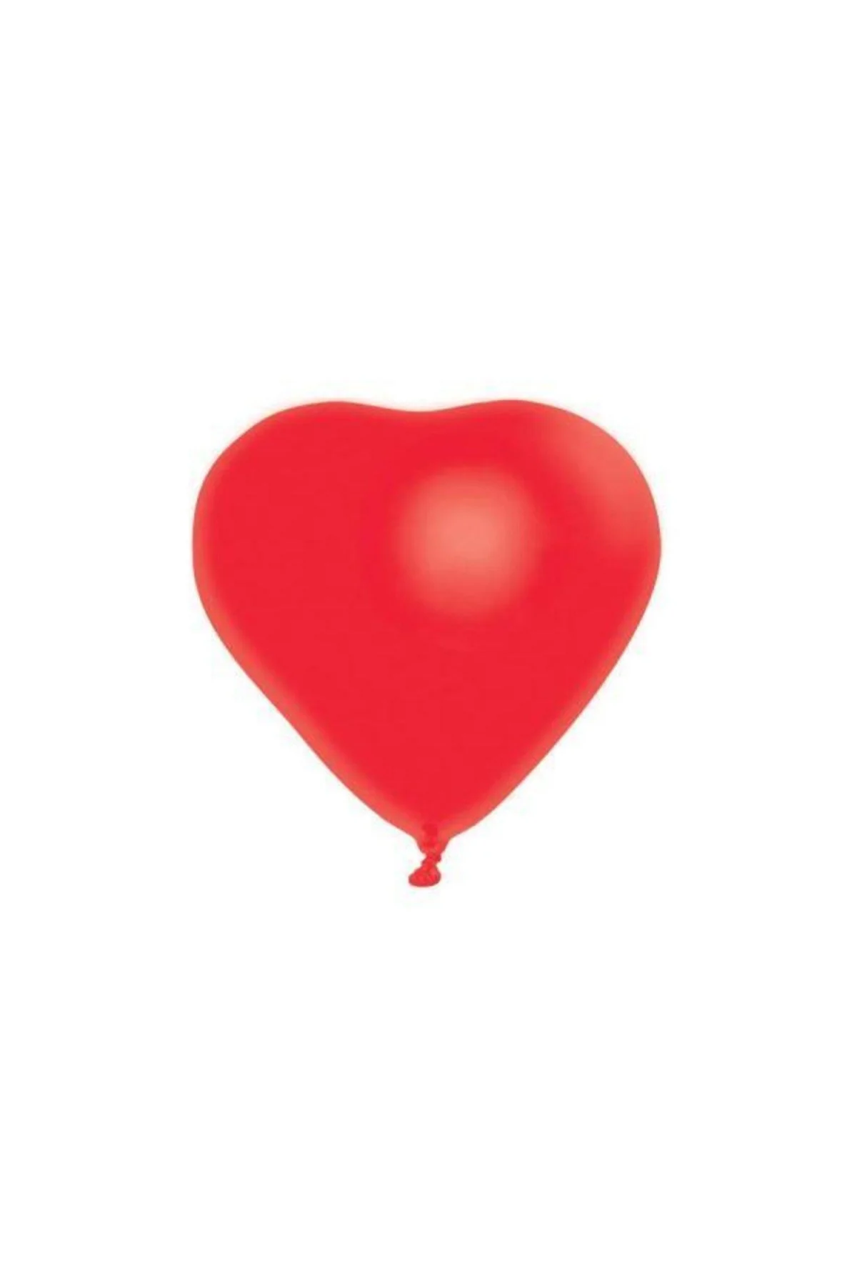 12 Inc ( 30 Cm ) Kırmızı Renk Kalp Balon 100'lü Paket
