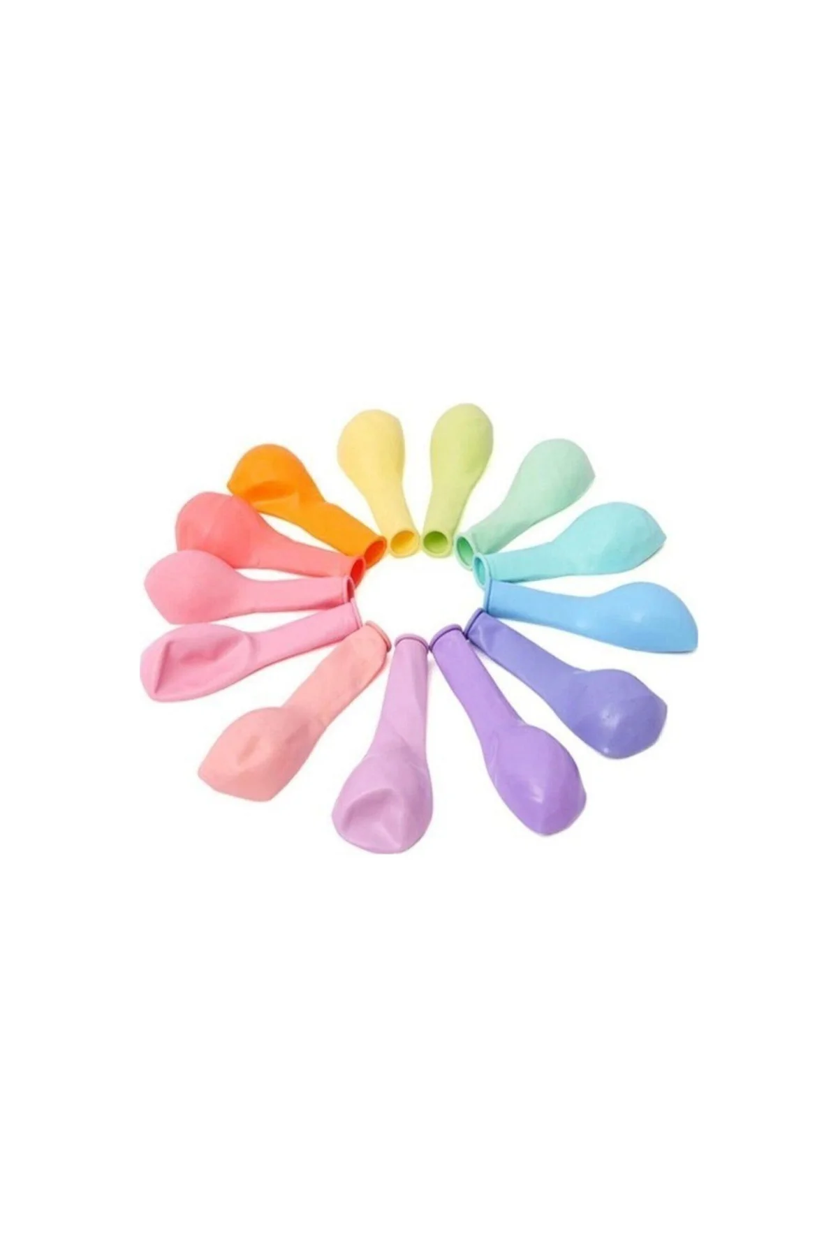 Makaron Zincir Balon Seti Hazır Zincir Balon Aparat + Balon + 100 Makaron Balon