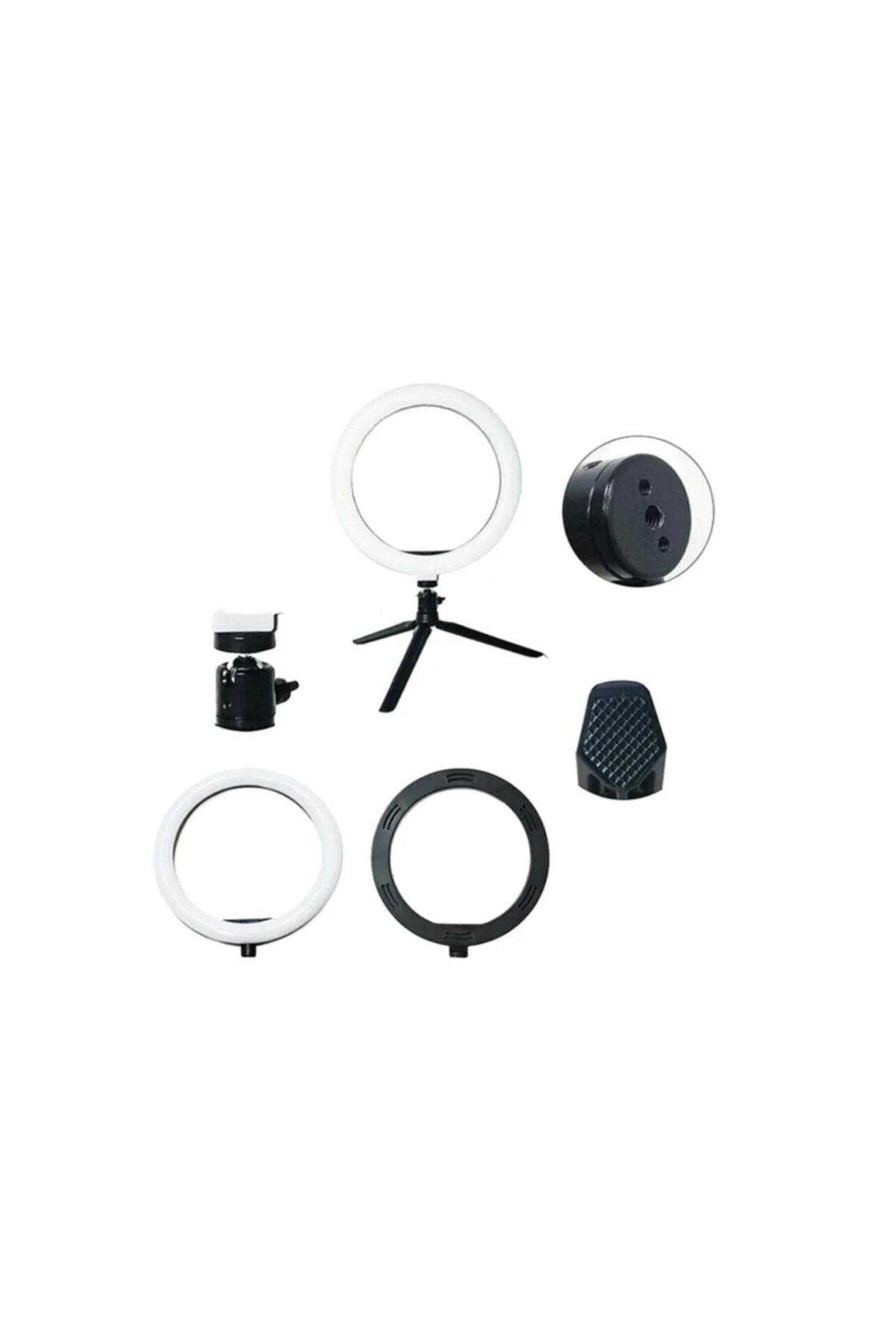 10inç 26cm Youtube Instagram Tiktok Selfie Stüdyo Video Fotoğraf Ring Light Tripod Led Halka Işık