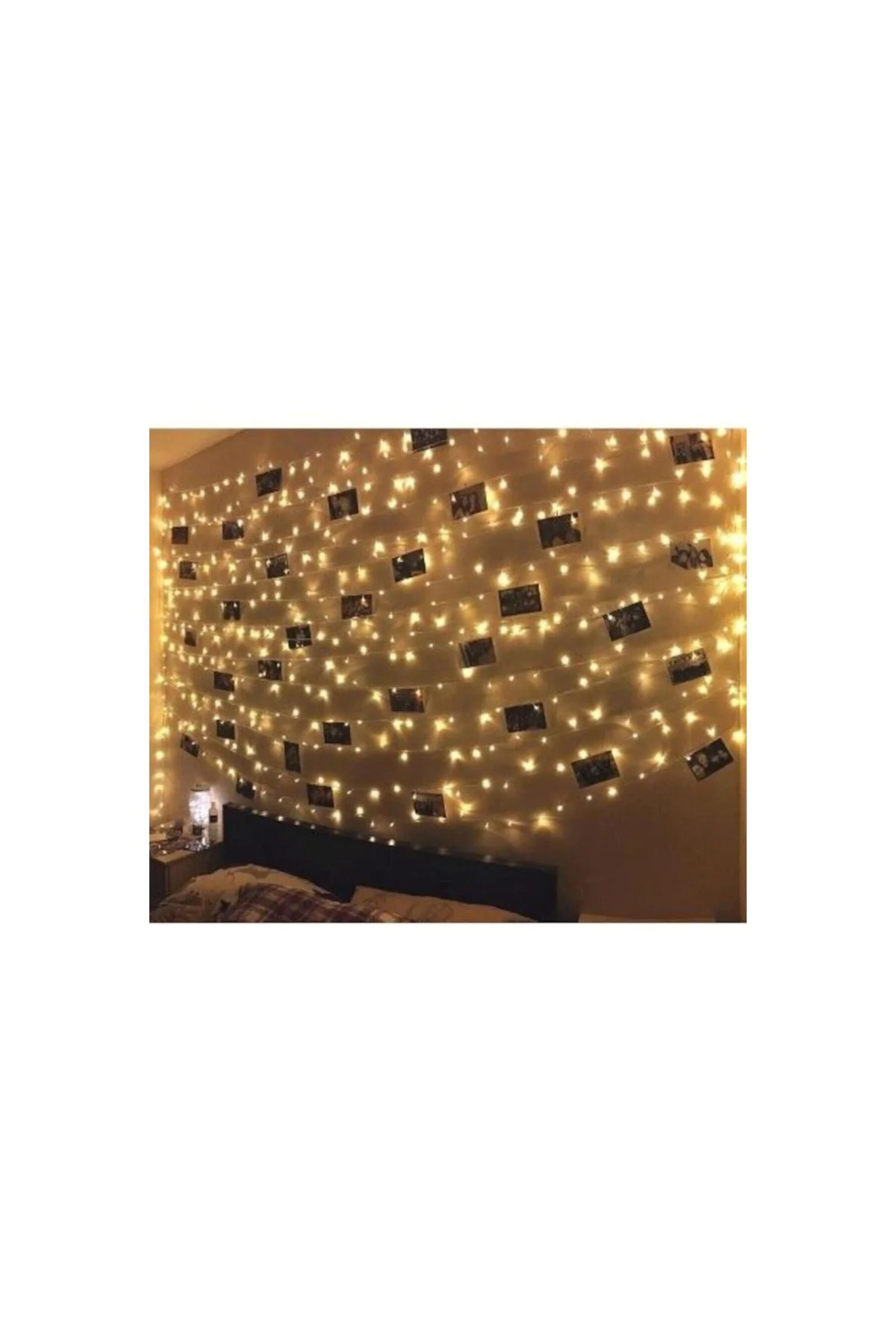 10mt Günışığı 100 Led Fişli Noel Parti Yılbaşı Ağaç Dekoratif Aydınlatma Lambası Animasyonlu Süsleme