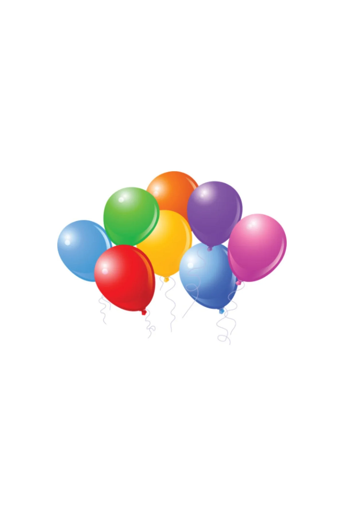 Pazariz Renkli Balon - 100 Adet