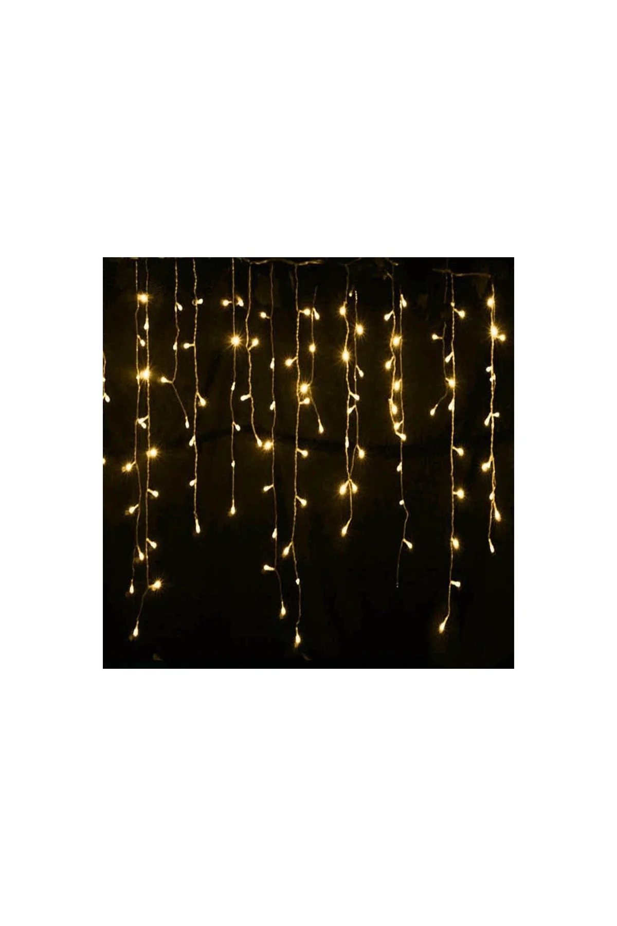 ® 8 Fonksiyonlu 16 Saçaklı Perde Led 3 X 1 (günışığı) - PAZARIZ Görsel 5