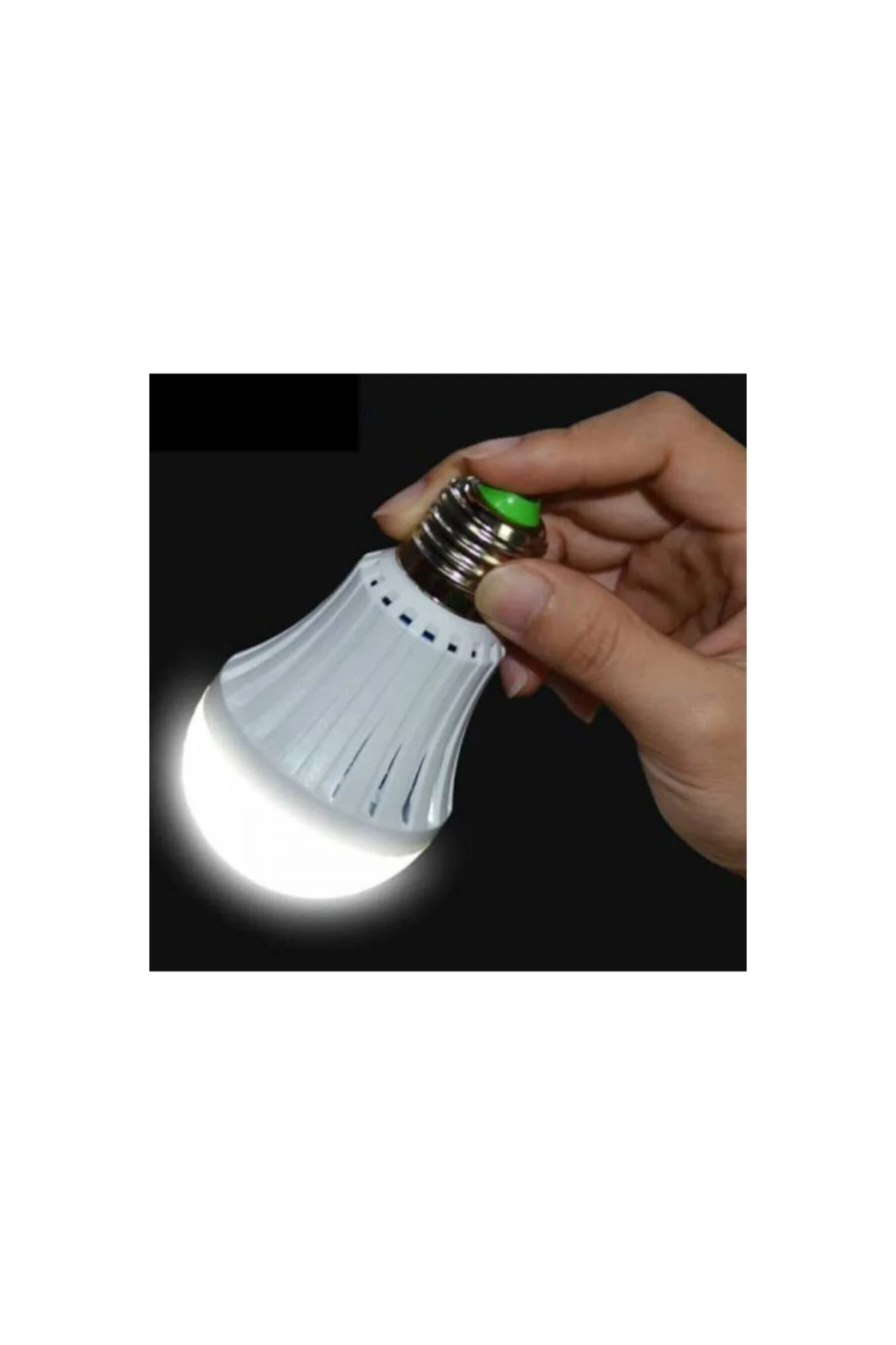 5w Şarjlı Ledli E27 Duylu Acil Durum Lambası (180 Dk) Beyaz (6500k) ( 5 Adet )