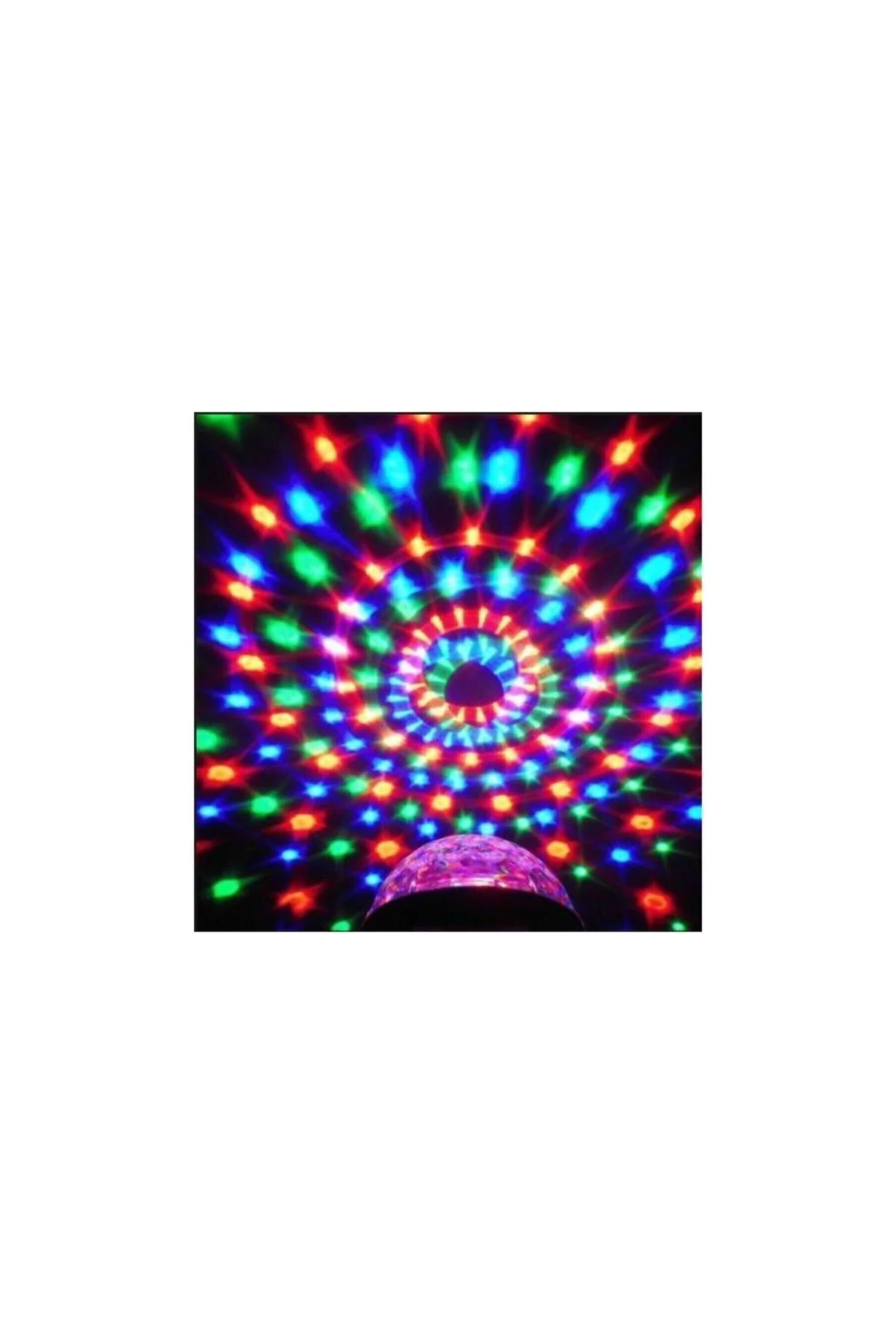Disko Topu Rgb Ledli Bluetooth Hoparlör Sese Duyarlı -kumandalı - PAZARIZ Görsel 5