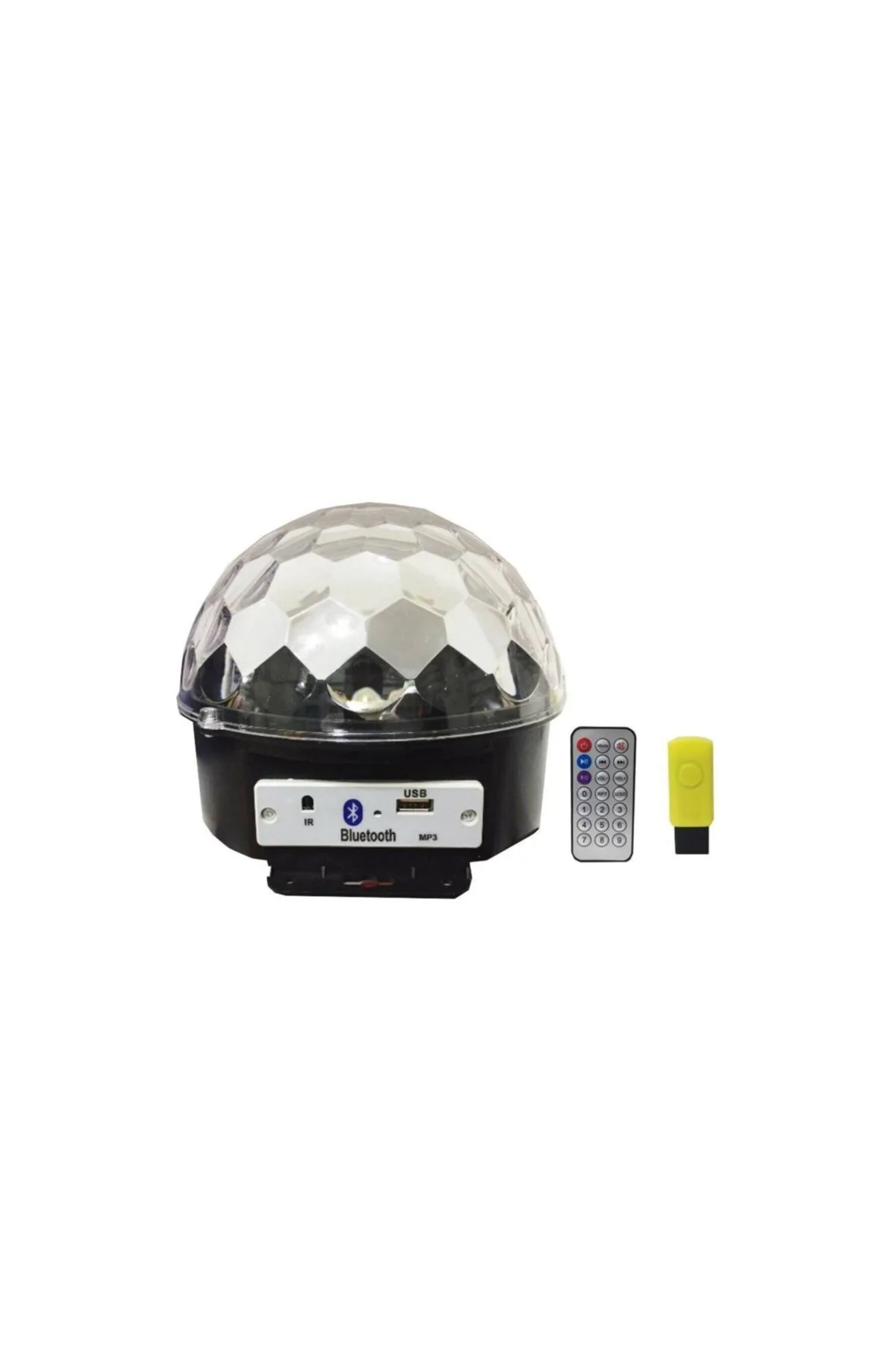 Kumandalı Led Kristal Disko Topu
