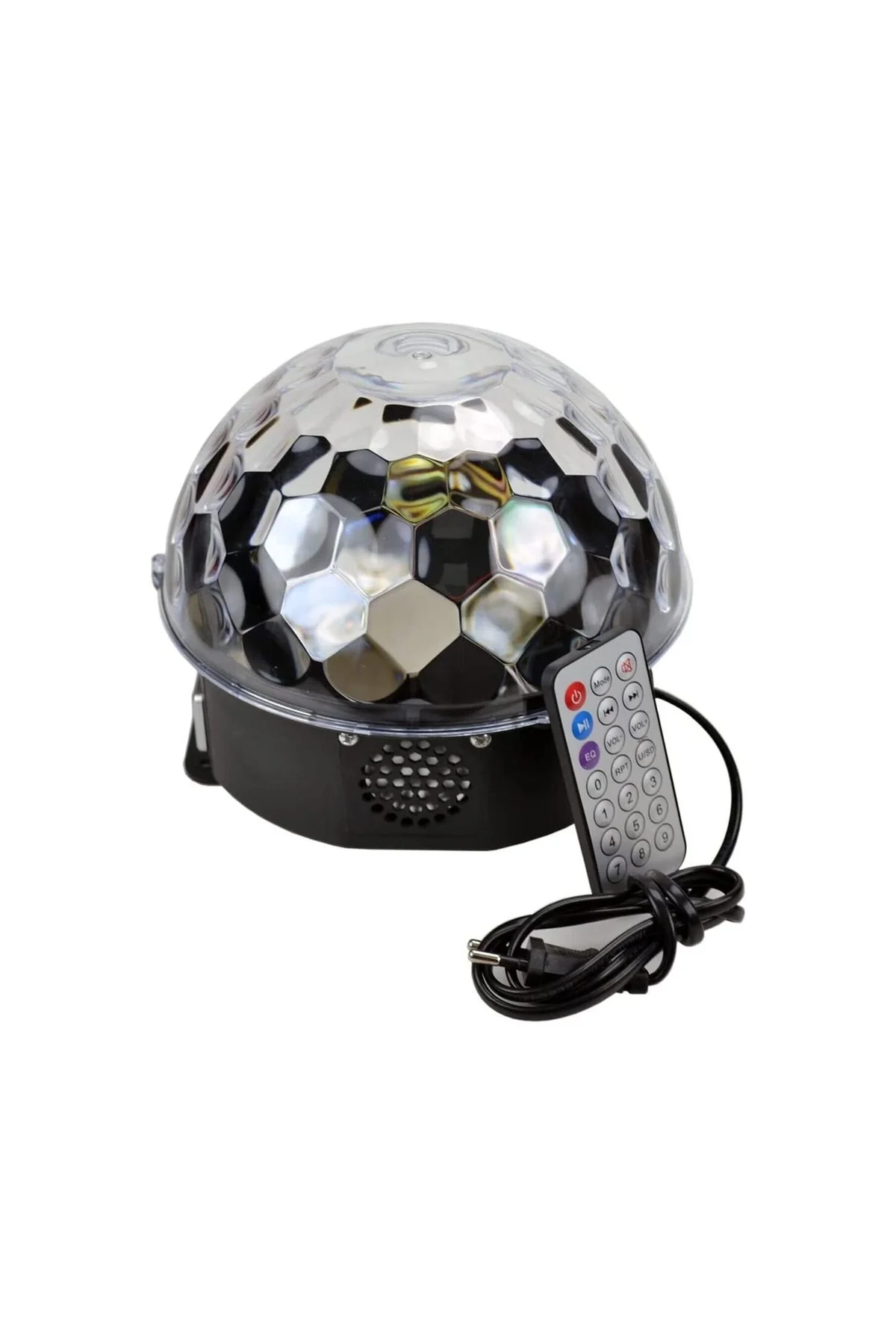 ® Parti Malzemesi Sese Duyarlı Bluetoothlu Led Küre Disko Topu Renkli Işıklı Lazer