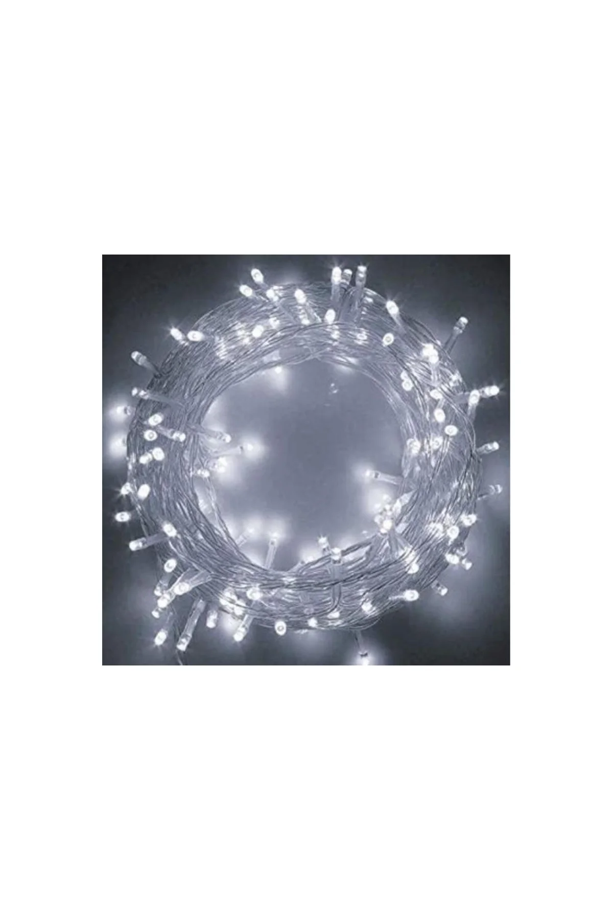 10 Metre 100 Ledli Eklemeli Animasyonlu Beyaz Led Işık - PAZARIZ Görsel 4