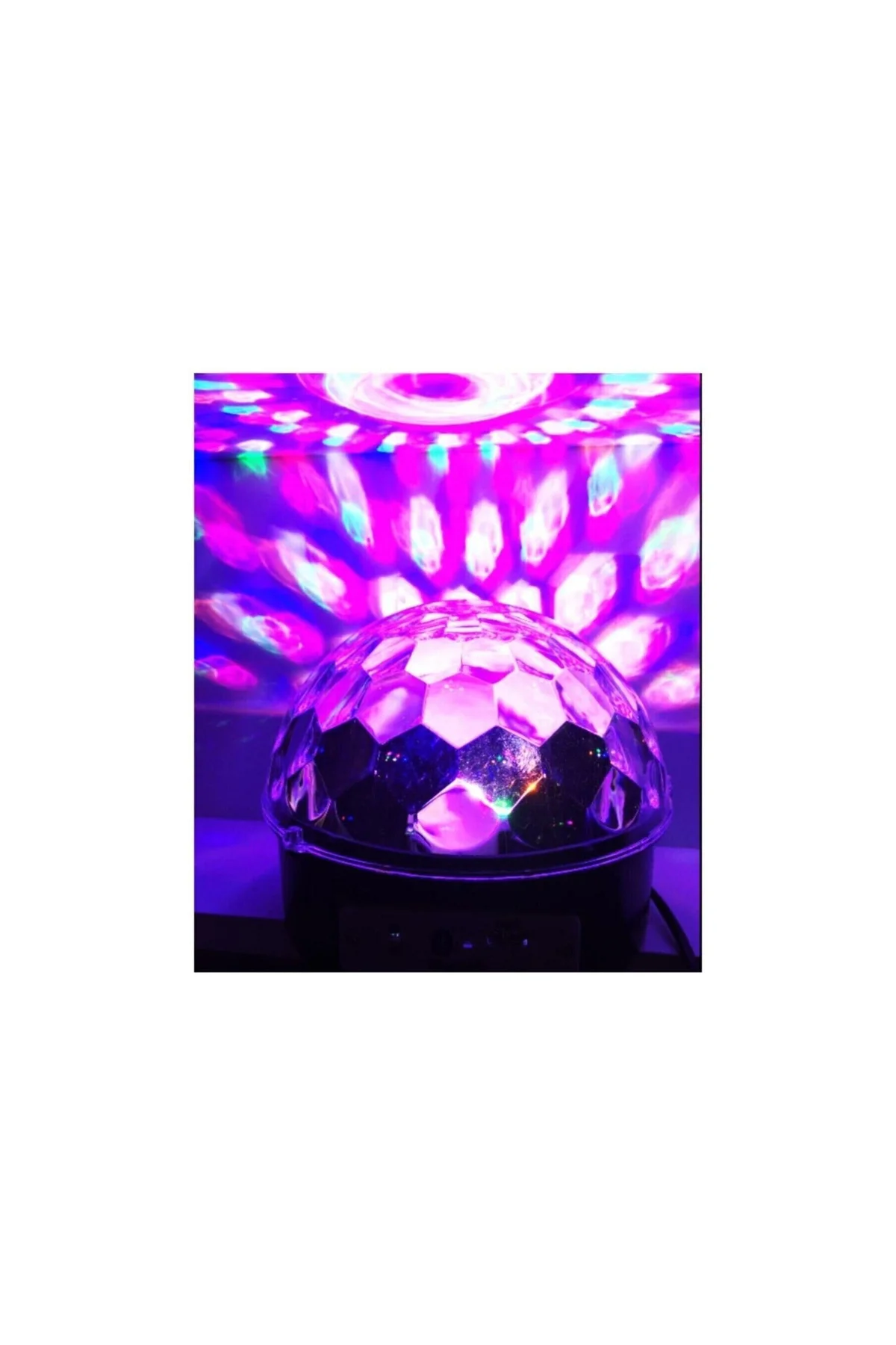 Bluetoot Mp3 Müzik Çalabilen Sihirli Led Disko Topu