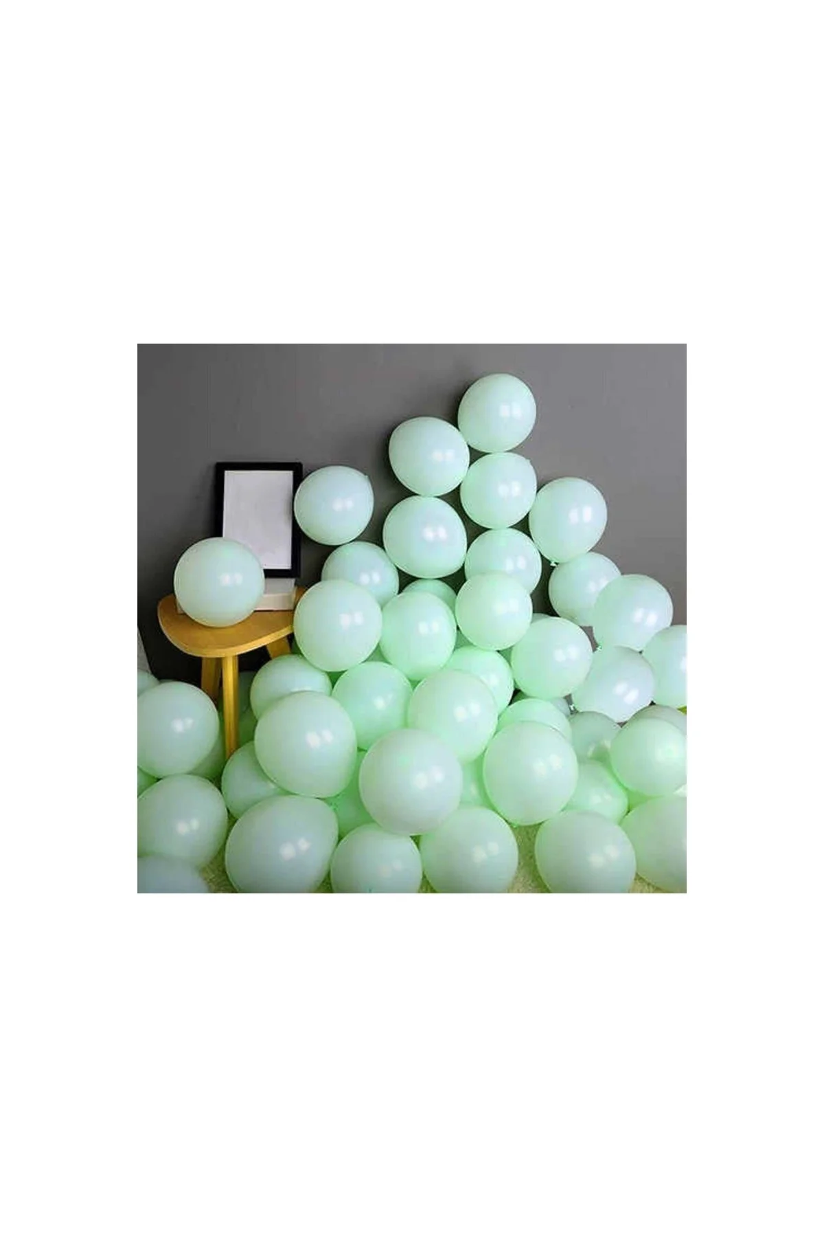 Makaron Renkler Zincir Balon Seti - PAZARIZ Görsel 7
